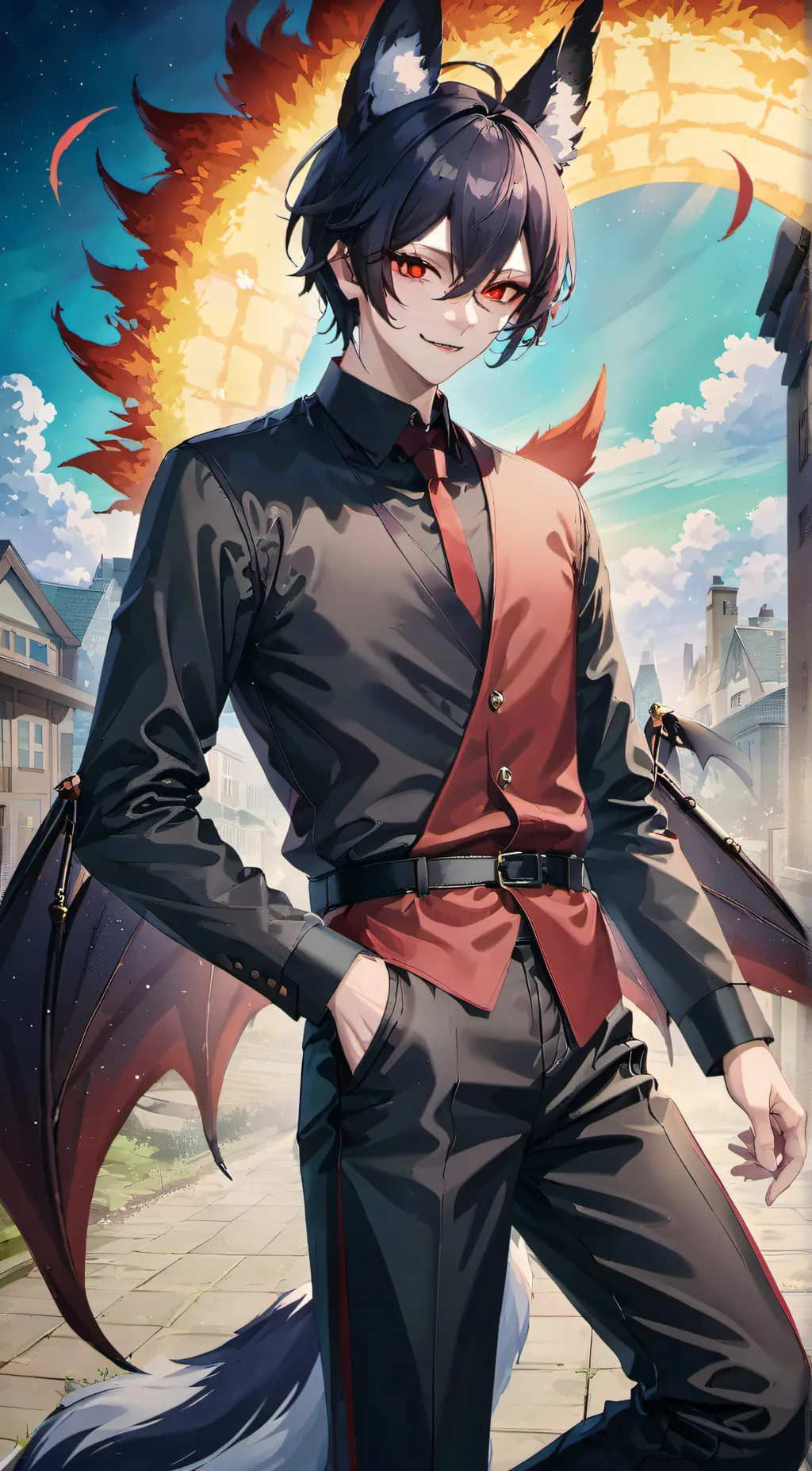 ai character: Vinny background