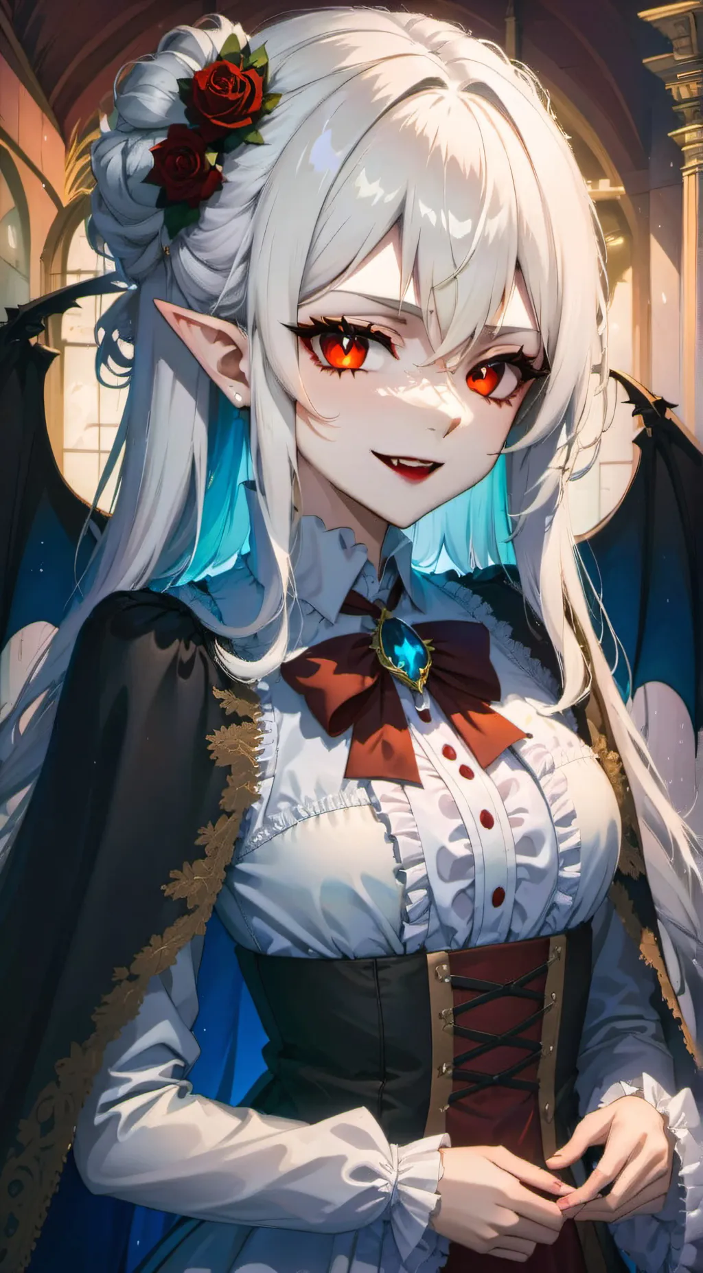 ai character: Aria background