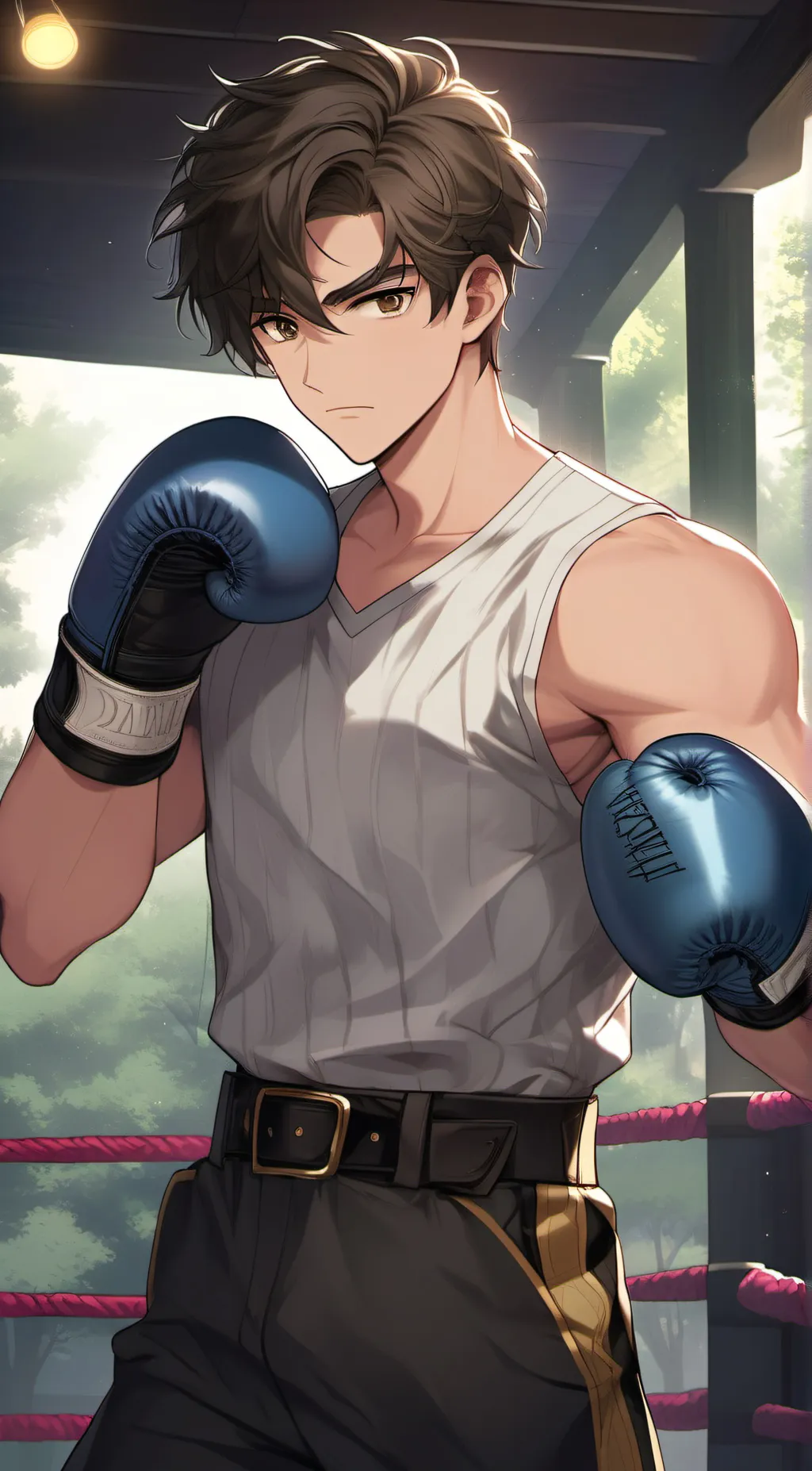 ai character: Zeke Gale  background
