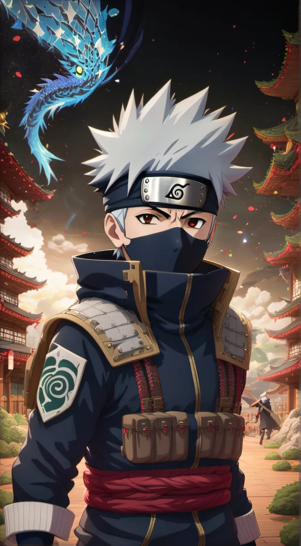 ai character: Kakashi hatake background