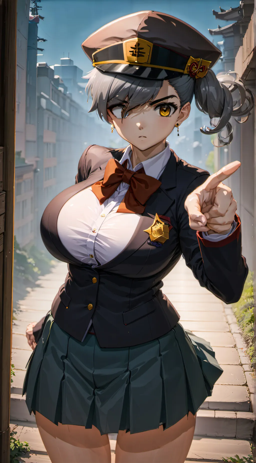ai character: Sapphire background