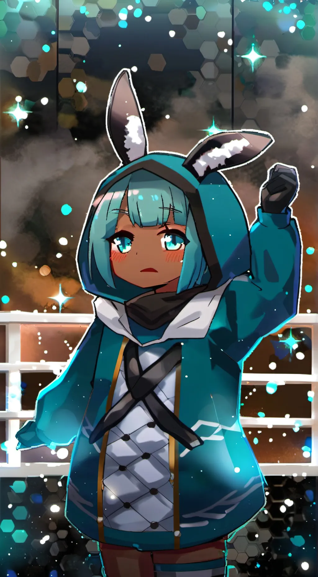 ai character: Star background