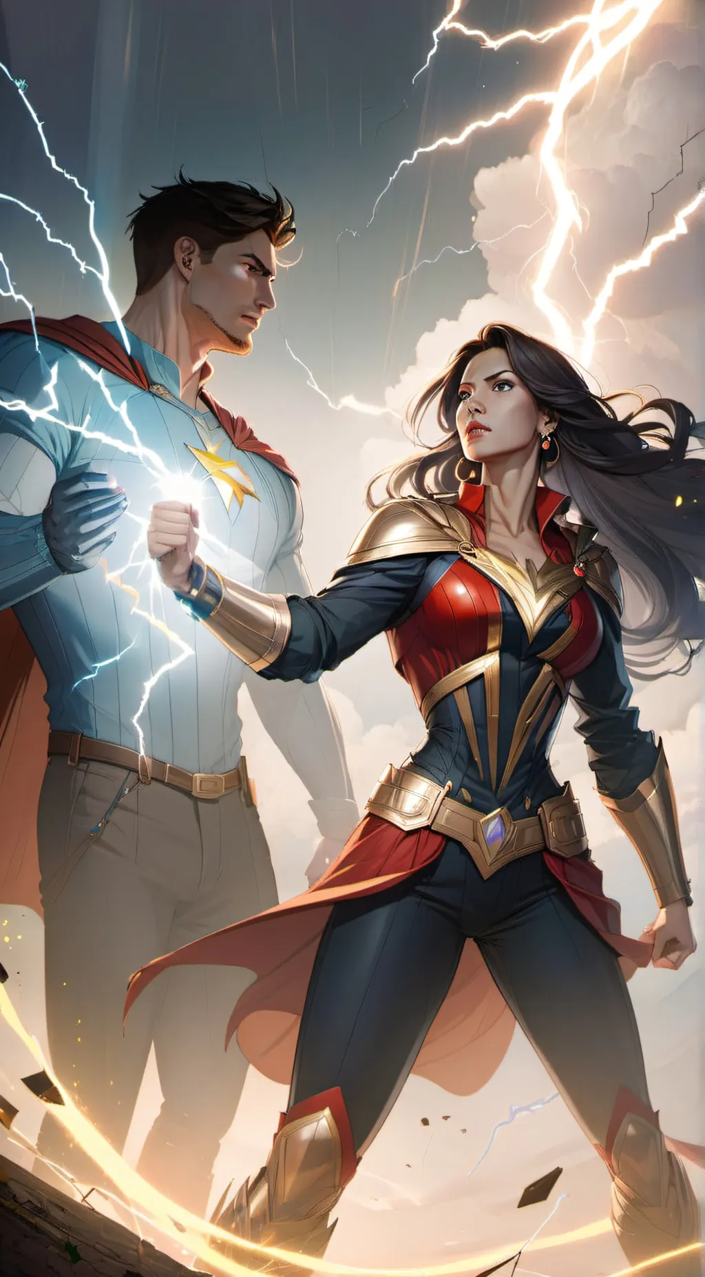 ai character: Electra background