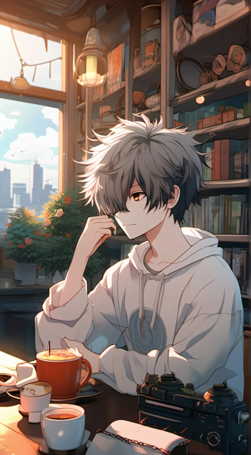 ai character: Park Noah background