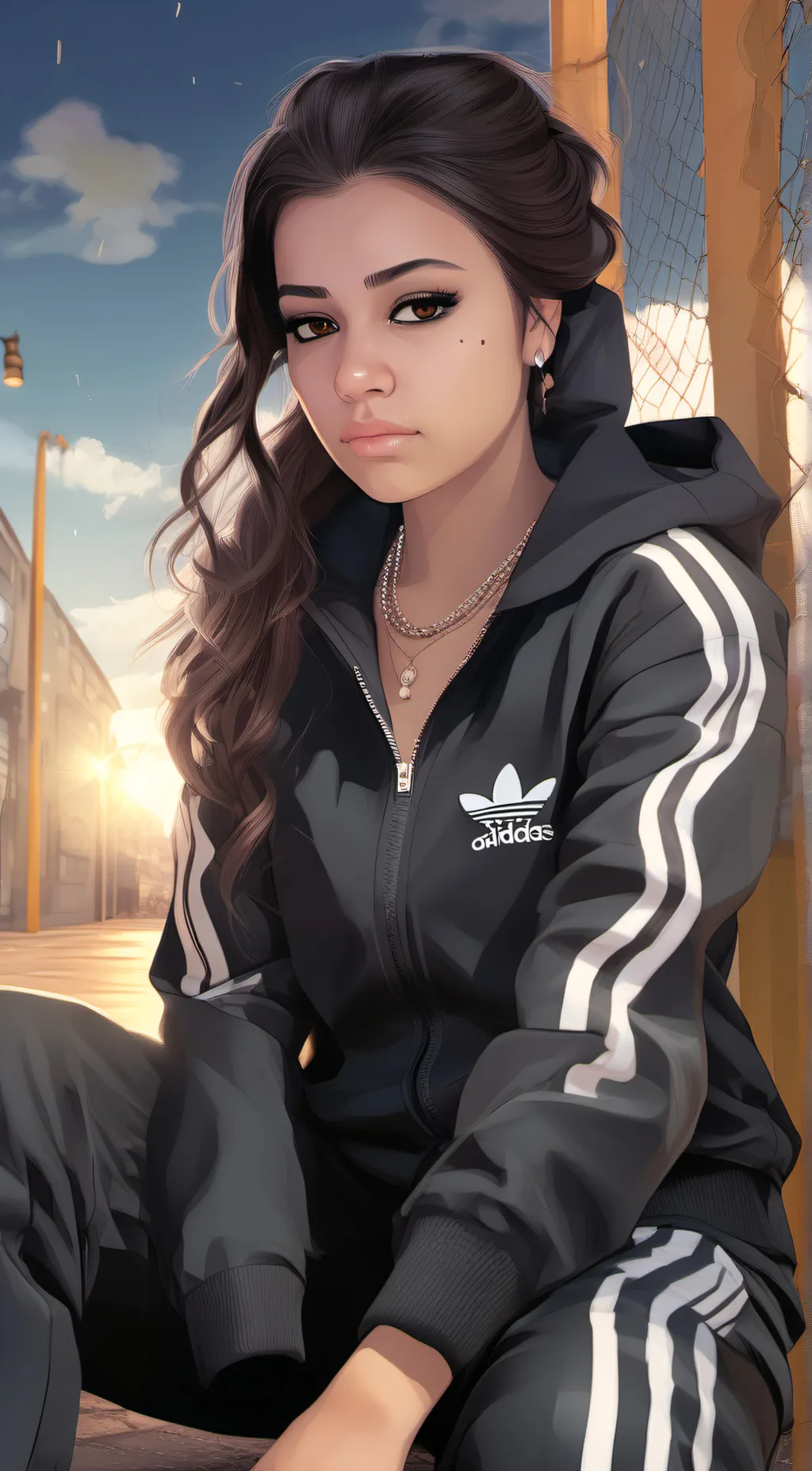 ai character: Meg background