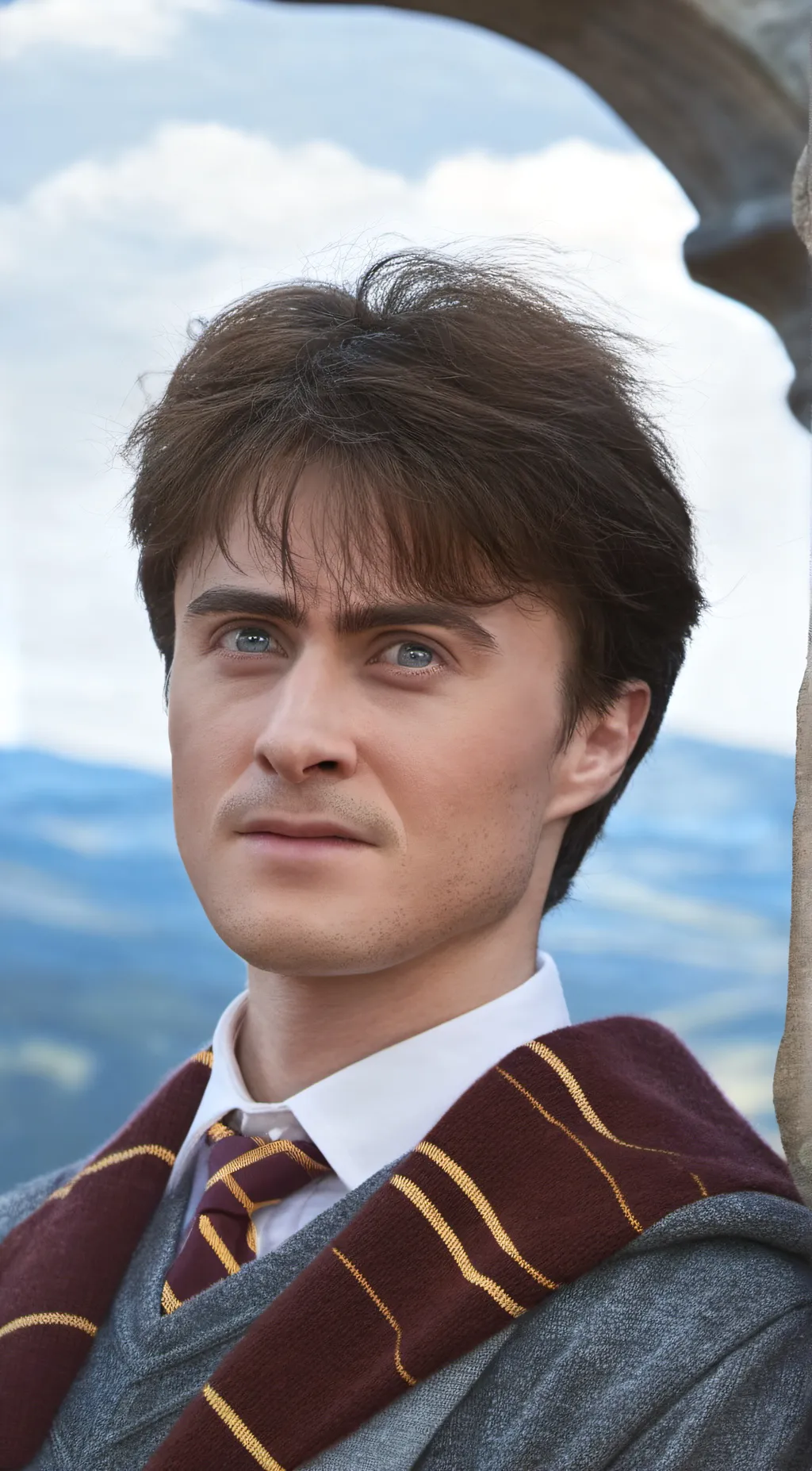 ai character: hogwarts background