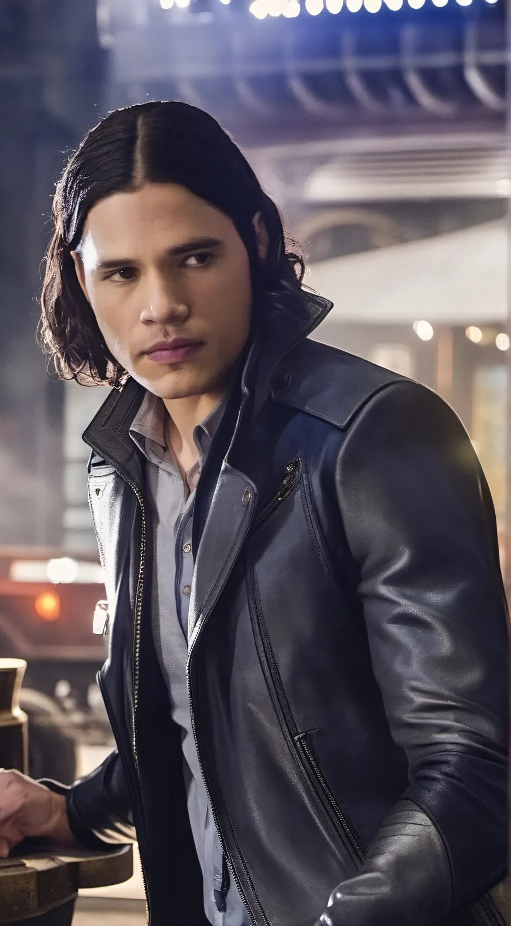 ai character: Cisco Ramon  background