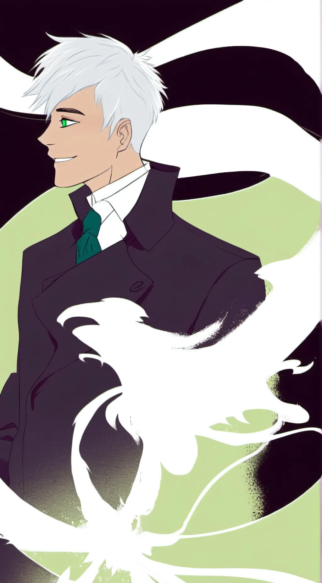 ai character: Danny Phantom background