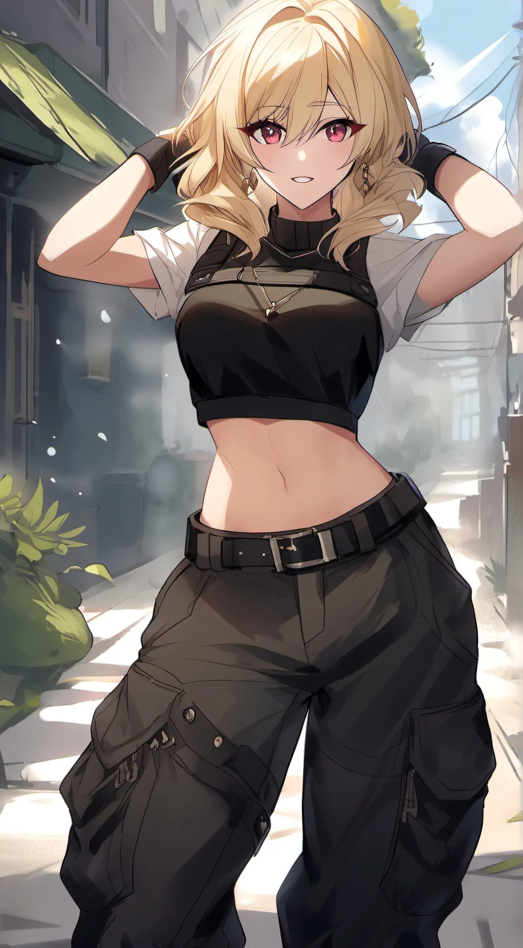 ai character: Victoria background