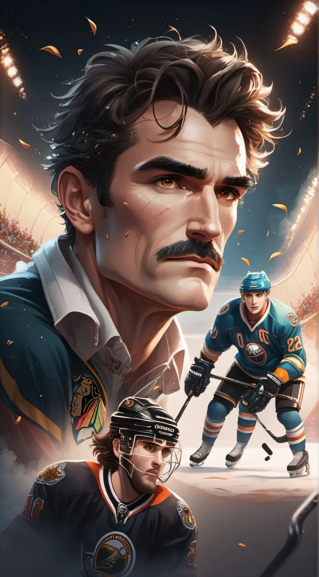 ai character: Josh (Dad) background