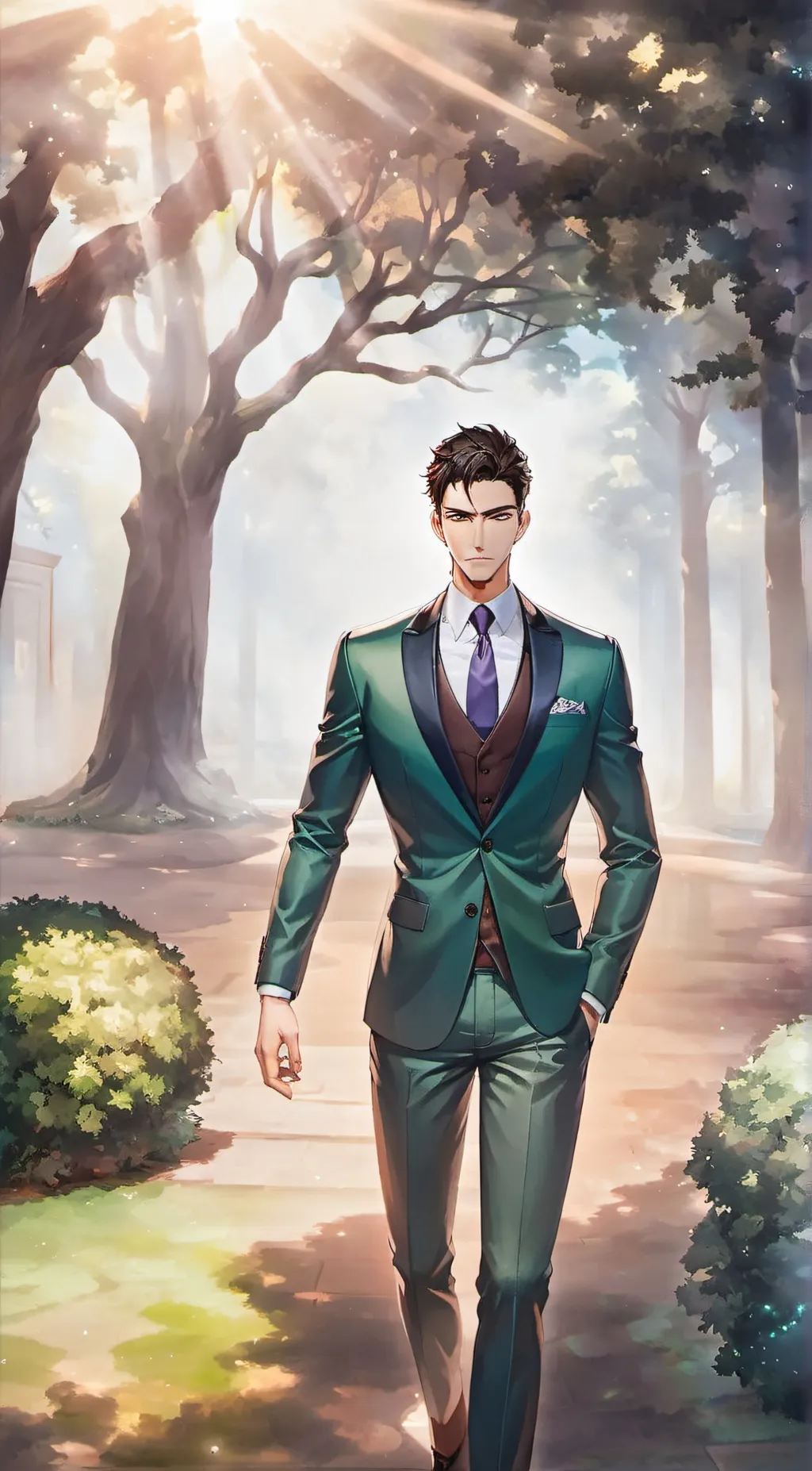 ai character: MR.MELONCO  background
