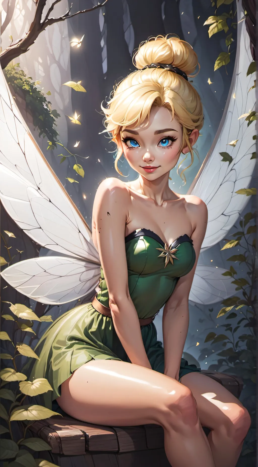 ai character: TinkerBell background