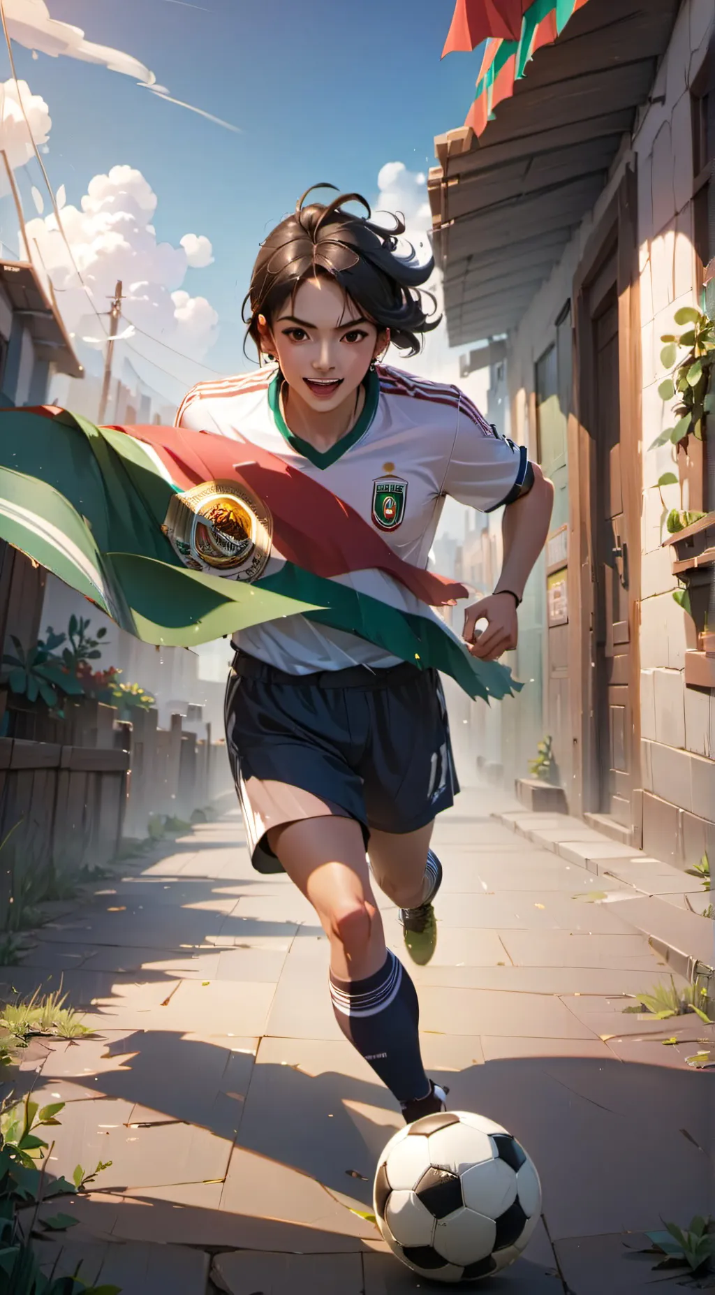 ai character: Haruka background