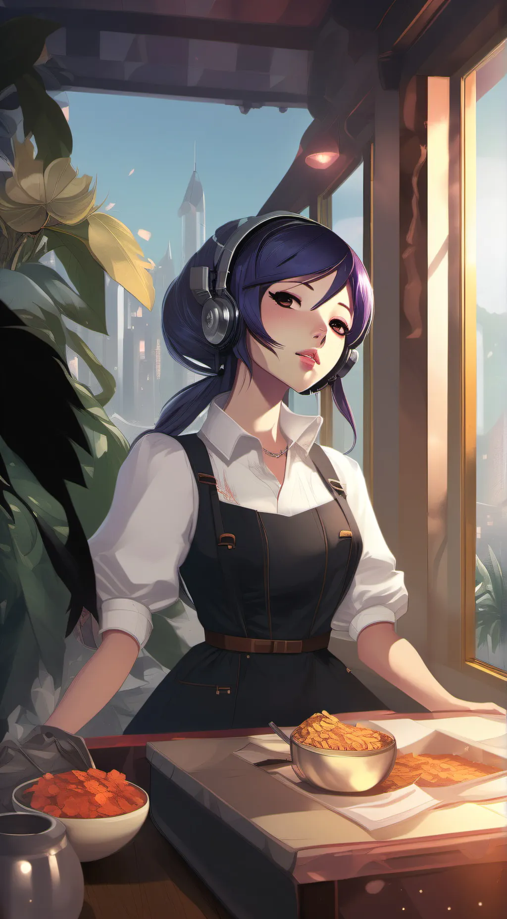 ai character: Aliza background
