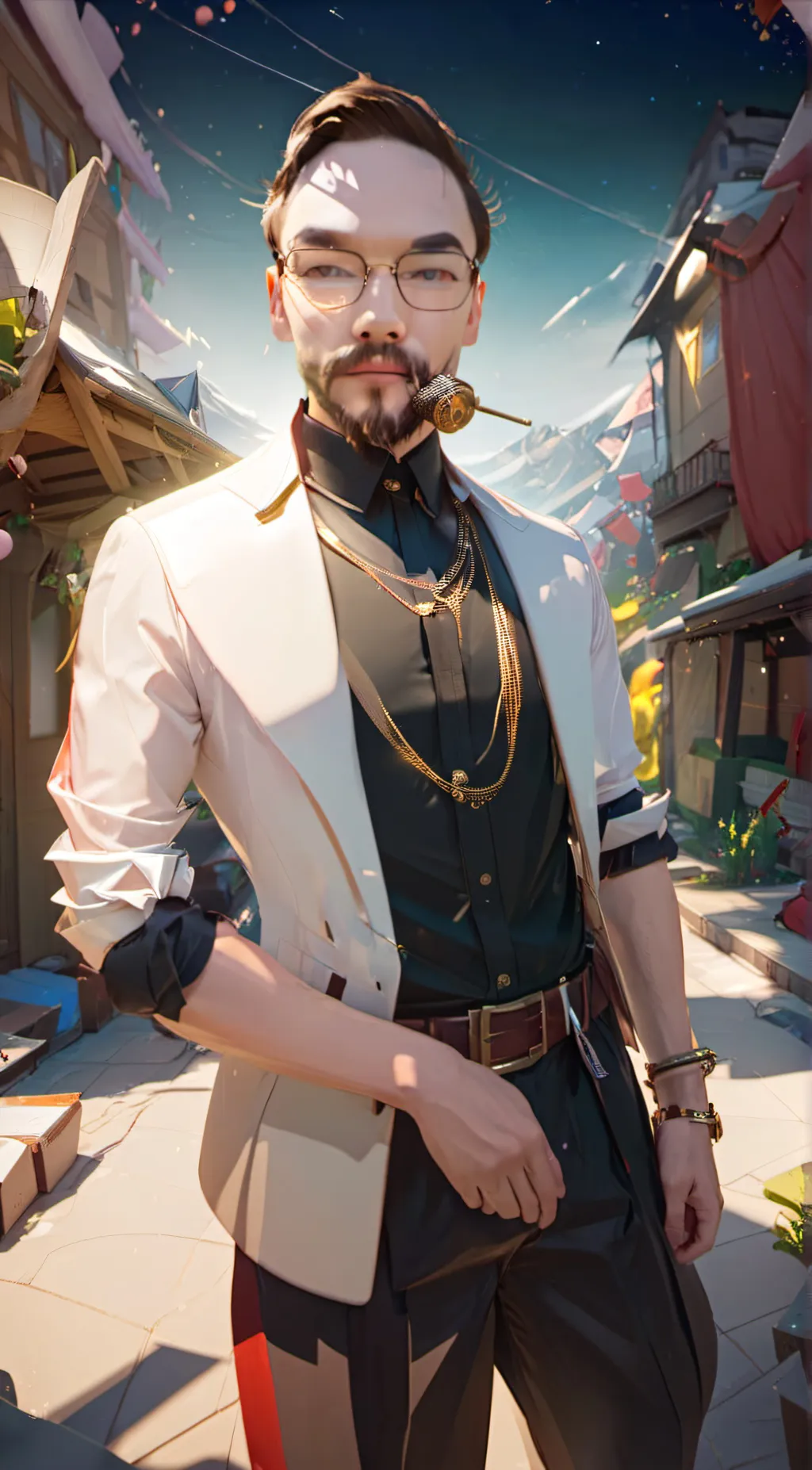 ai character: dumbass background