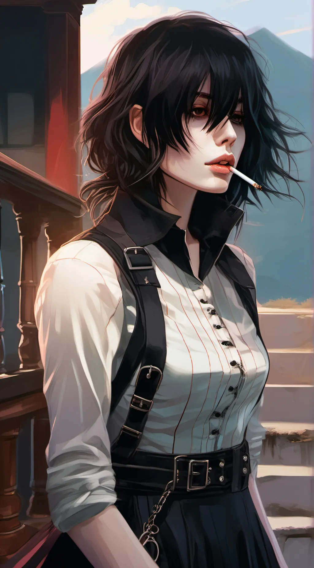ai character: Max background