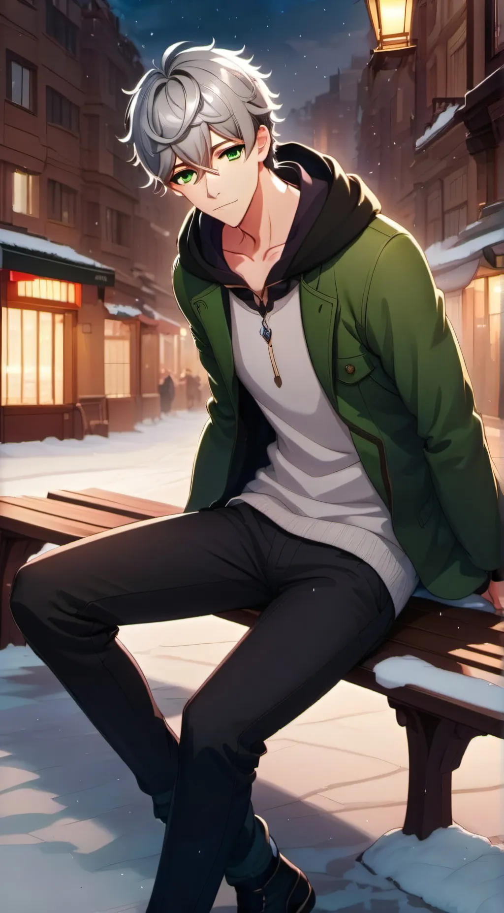 ai character: Jeff  background