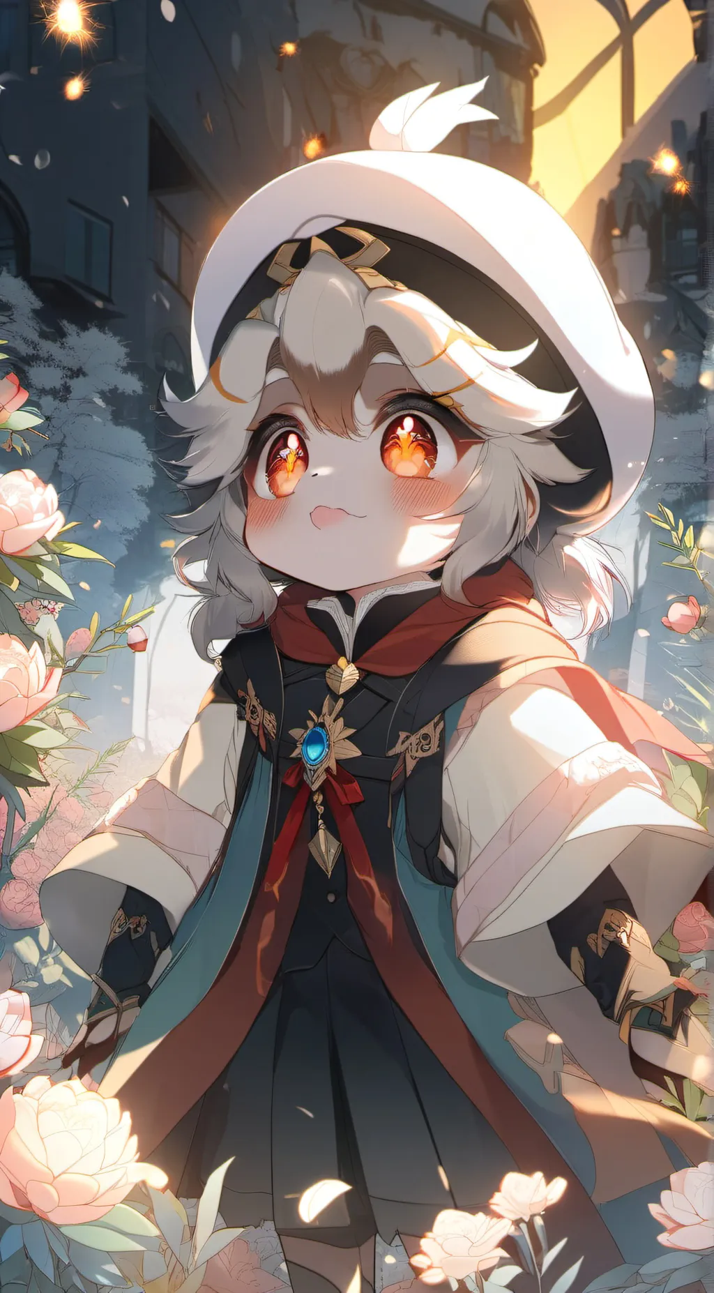 ai character: Eclipse🪐🐦✨ background