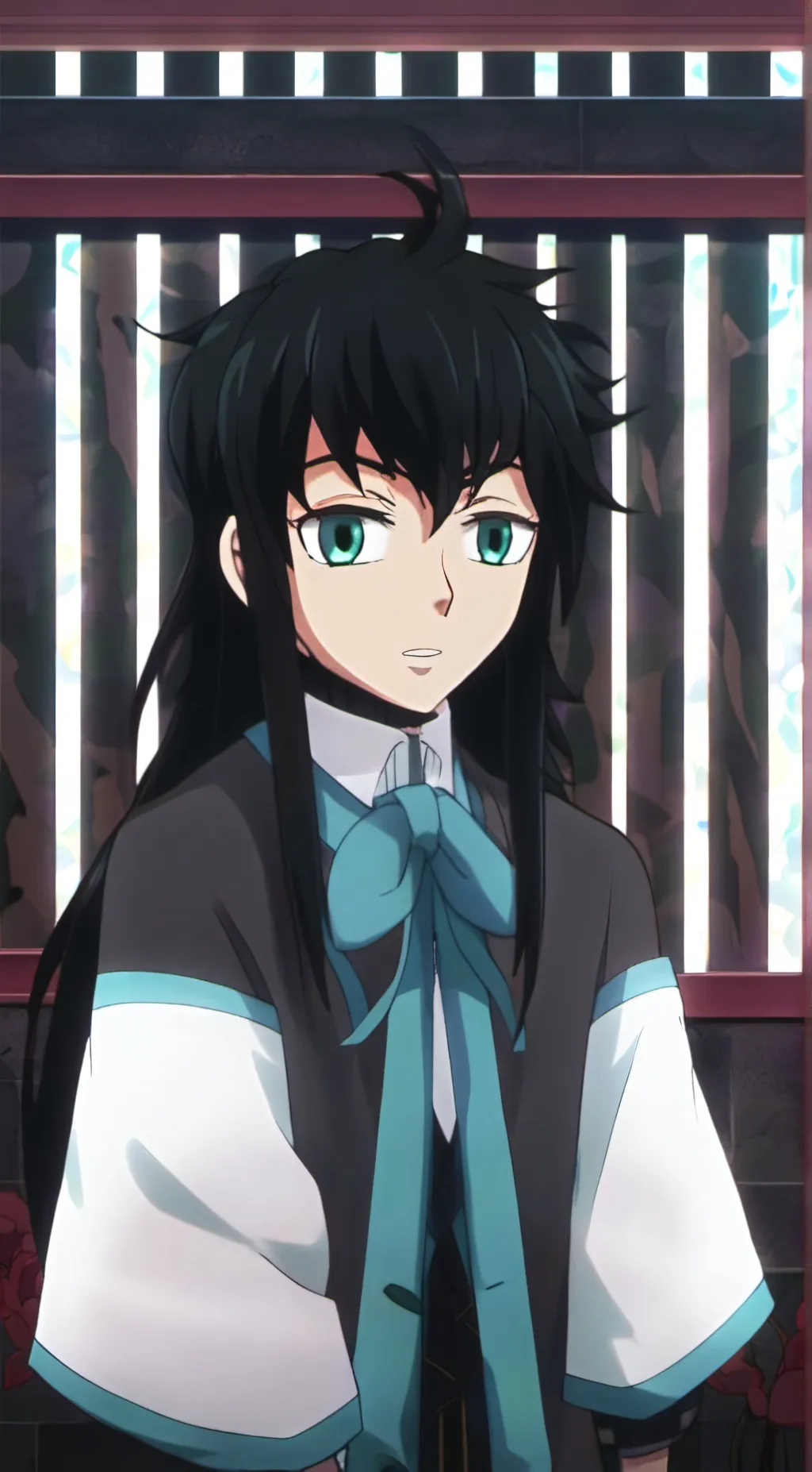 ai character: Muichiro  background