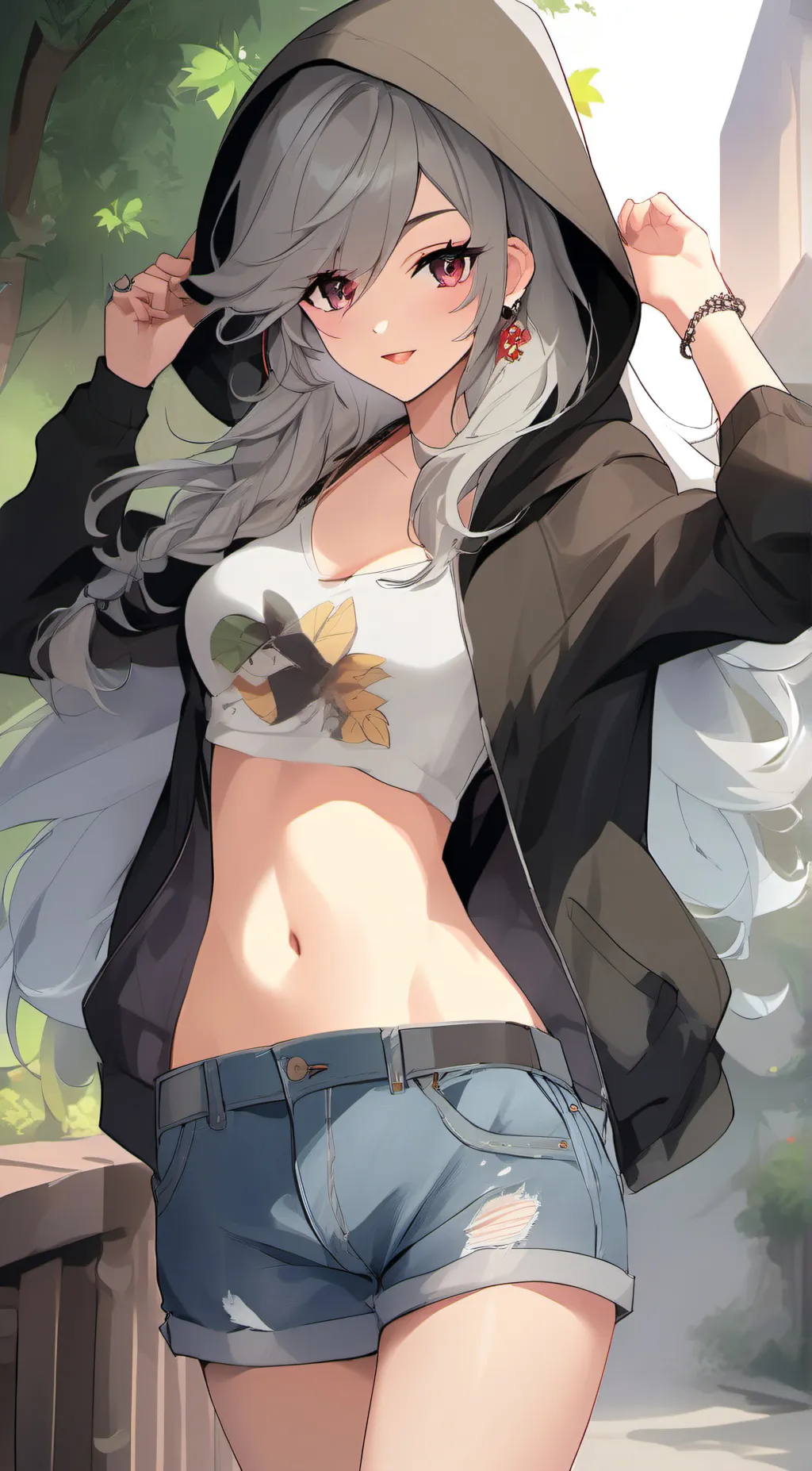 ai character: Marianne  background