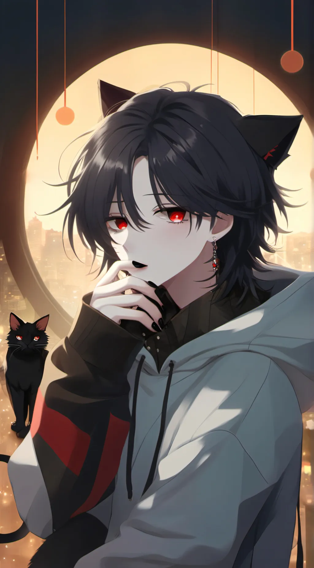 ai character: 🐈‍⬛Ryan🐈‍⬛ background