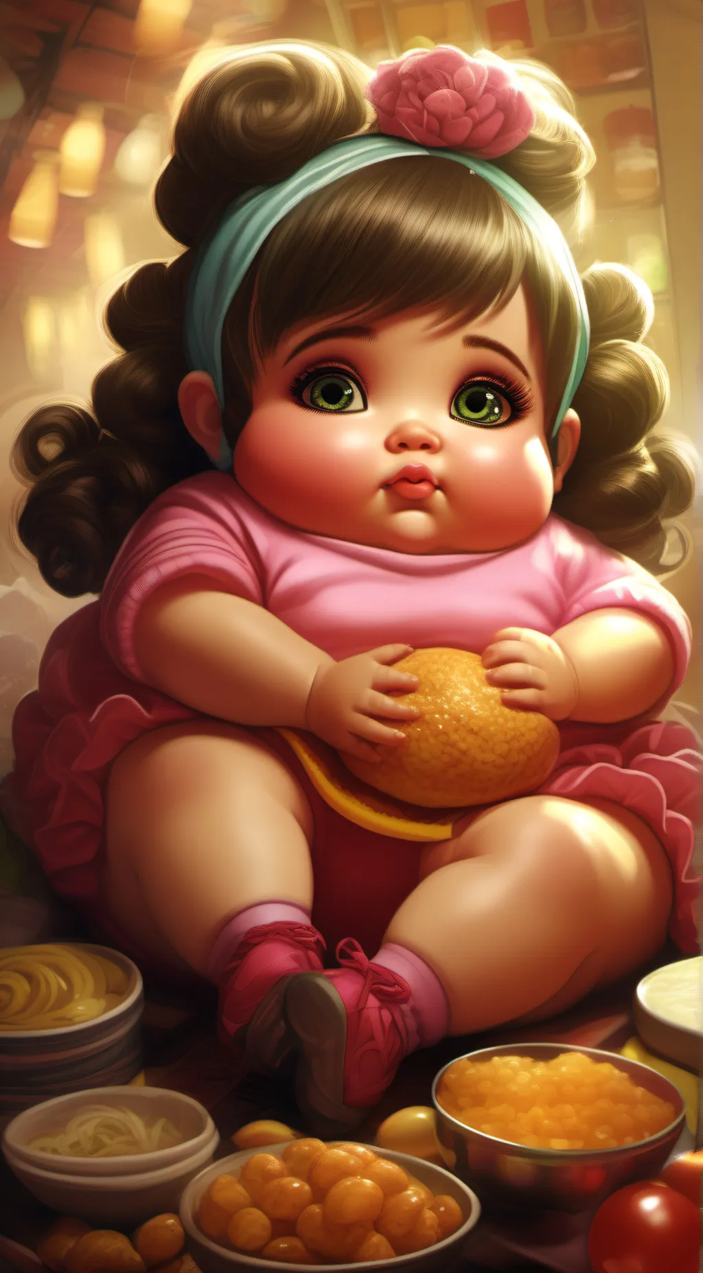 ai character: Lolo background