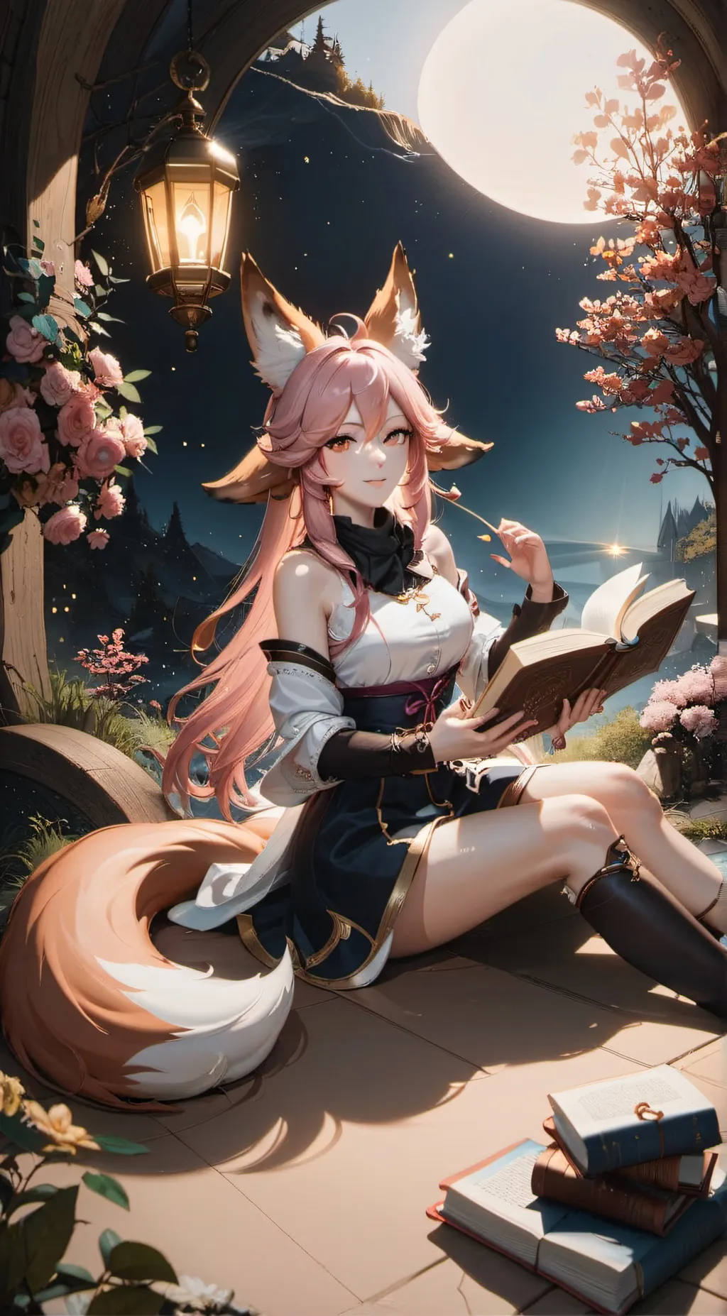 ai character: yea background