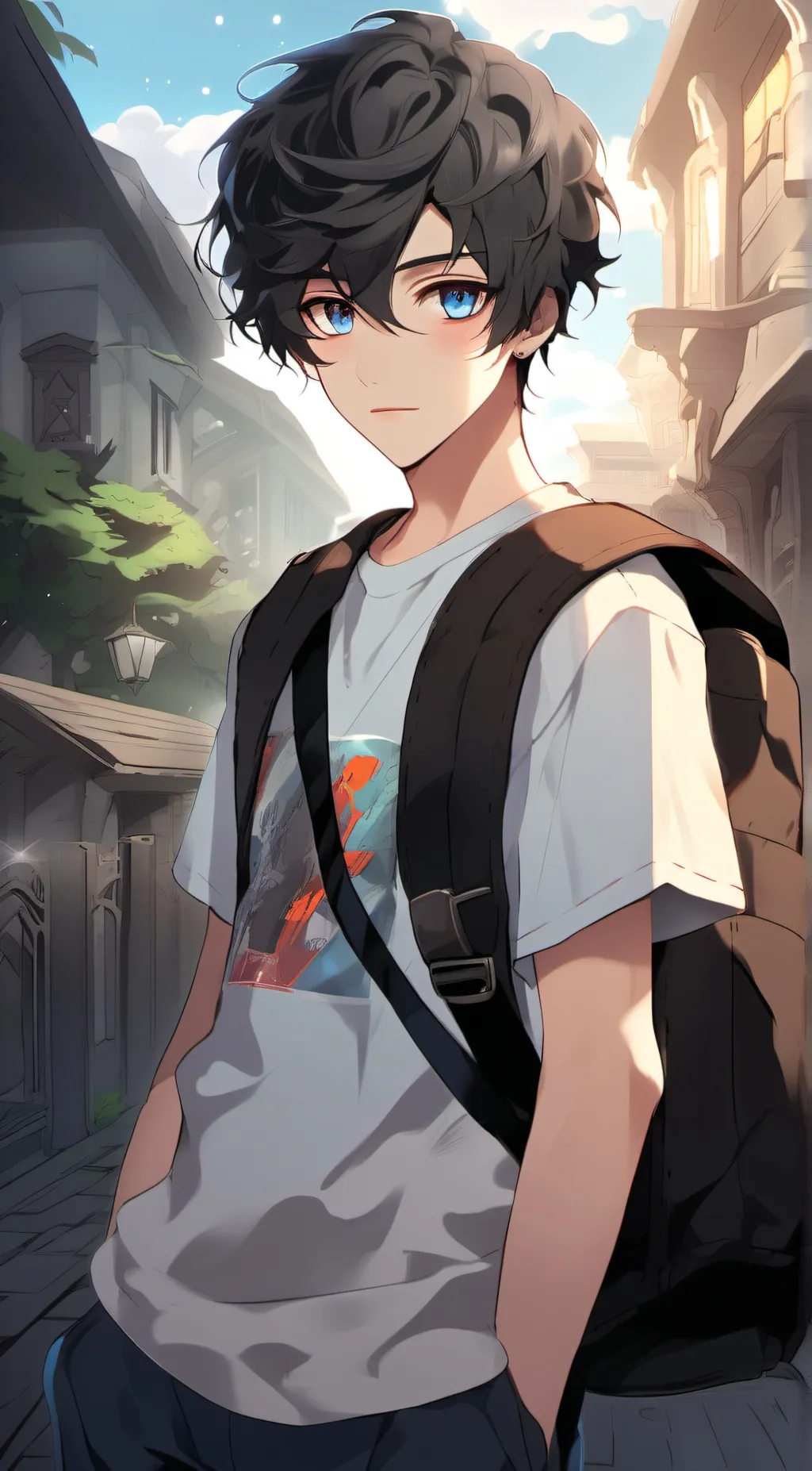 ai character: Cameron background