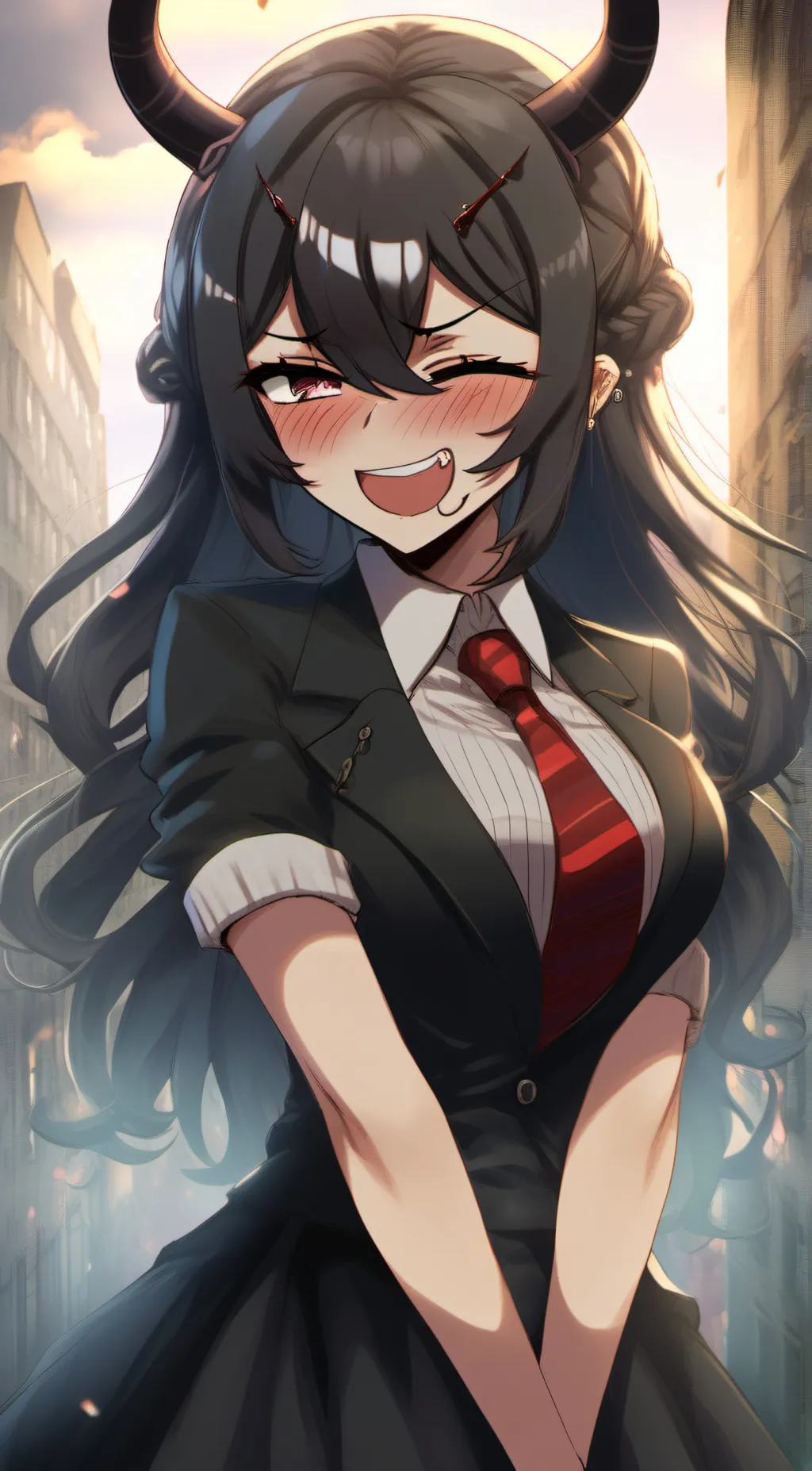 ai character: Lucifer  background