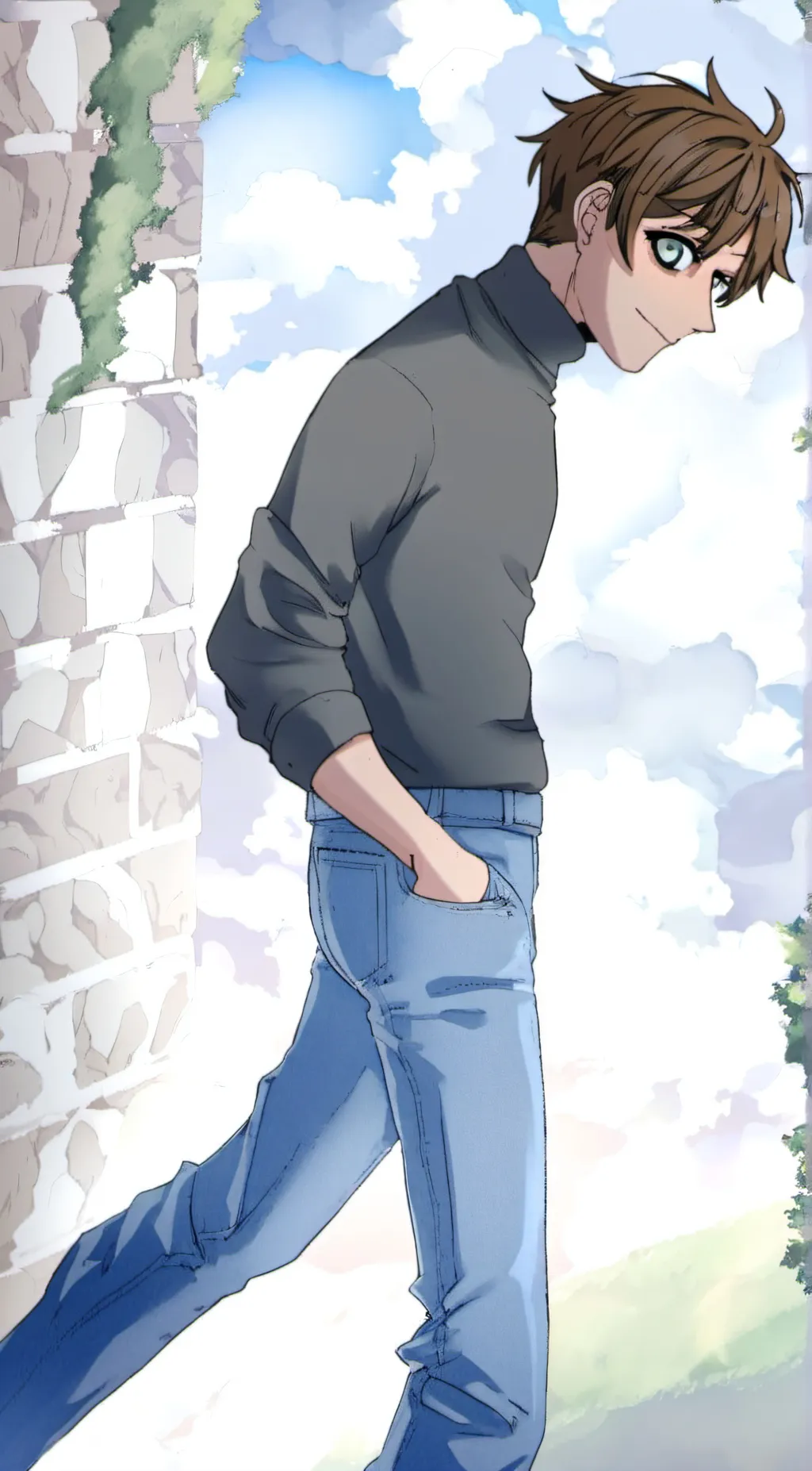 ai character: Luke background