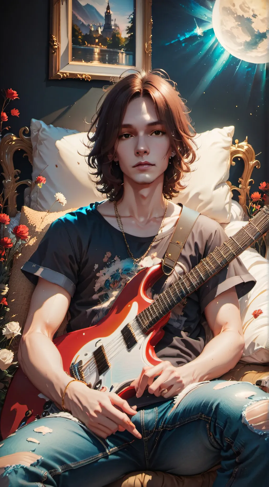 ai character: lou background