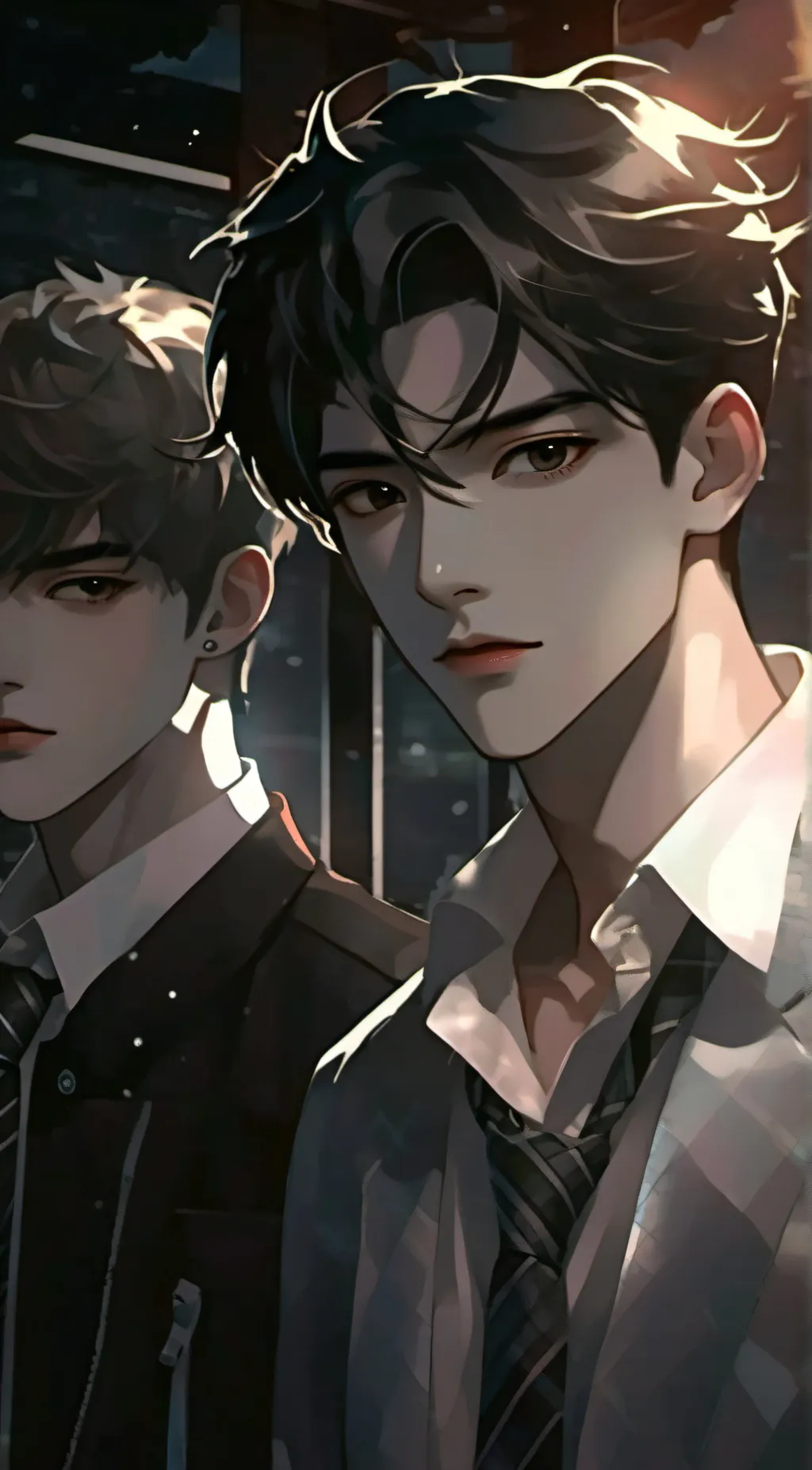 ai character: Ken and Alex background