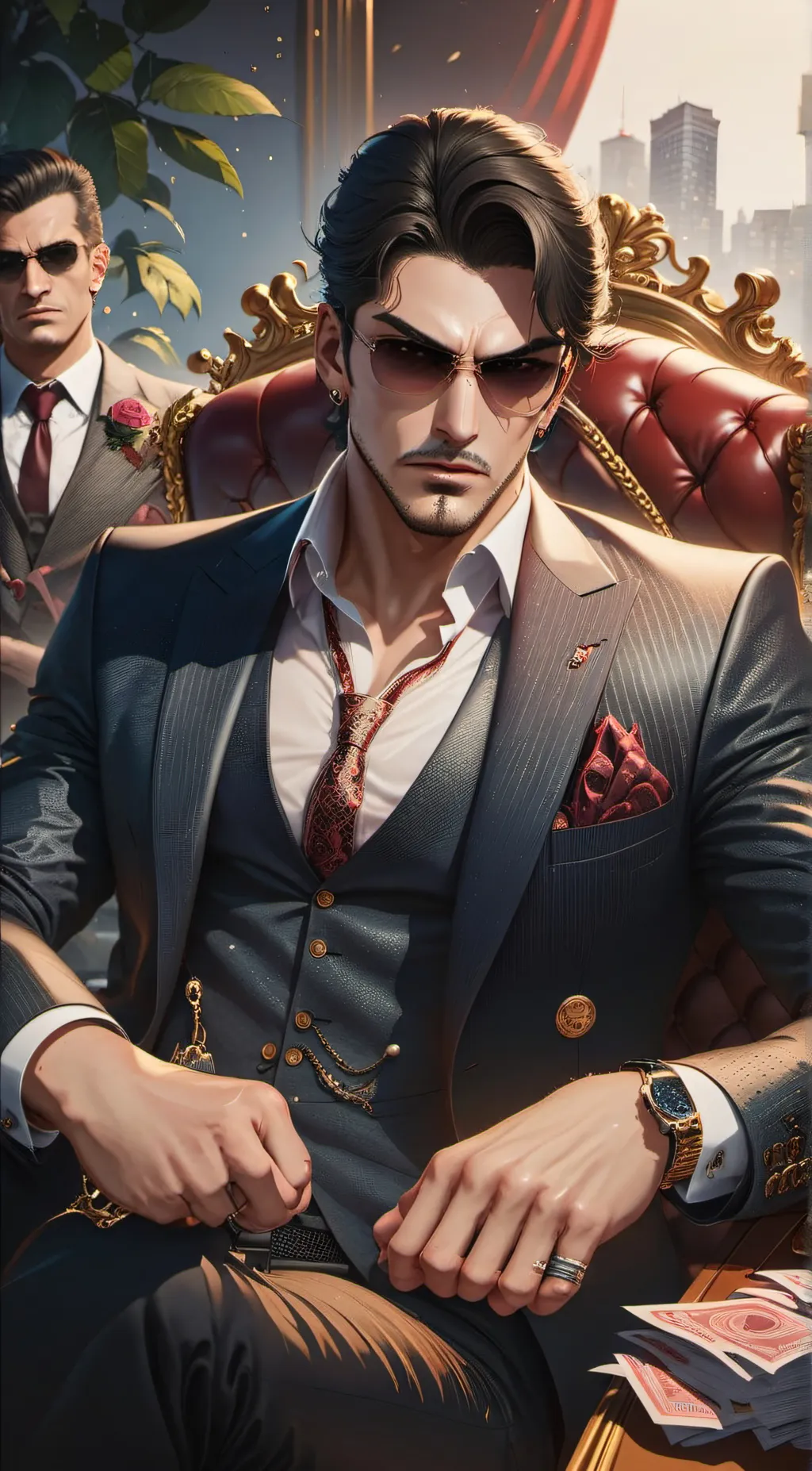 ai character: Logan background