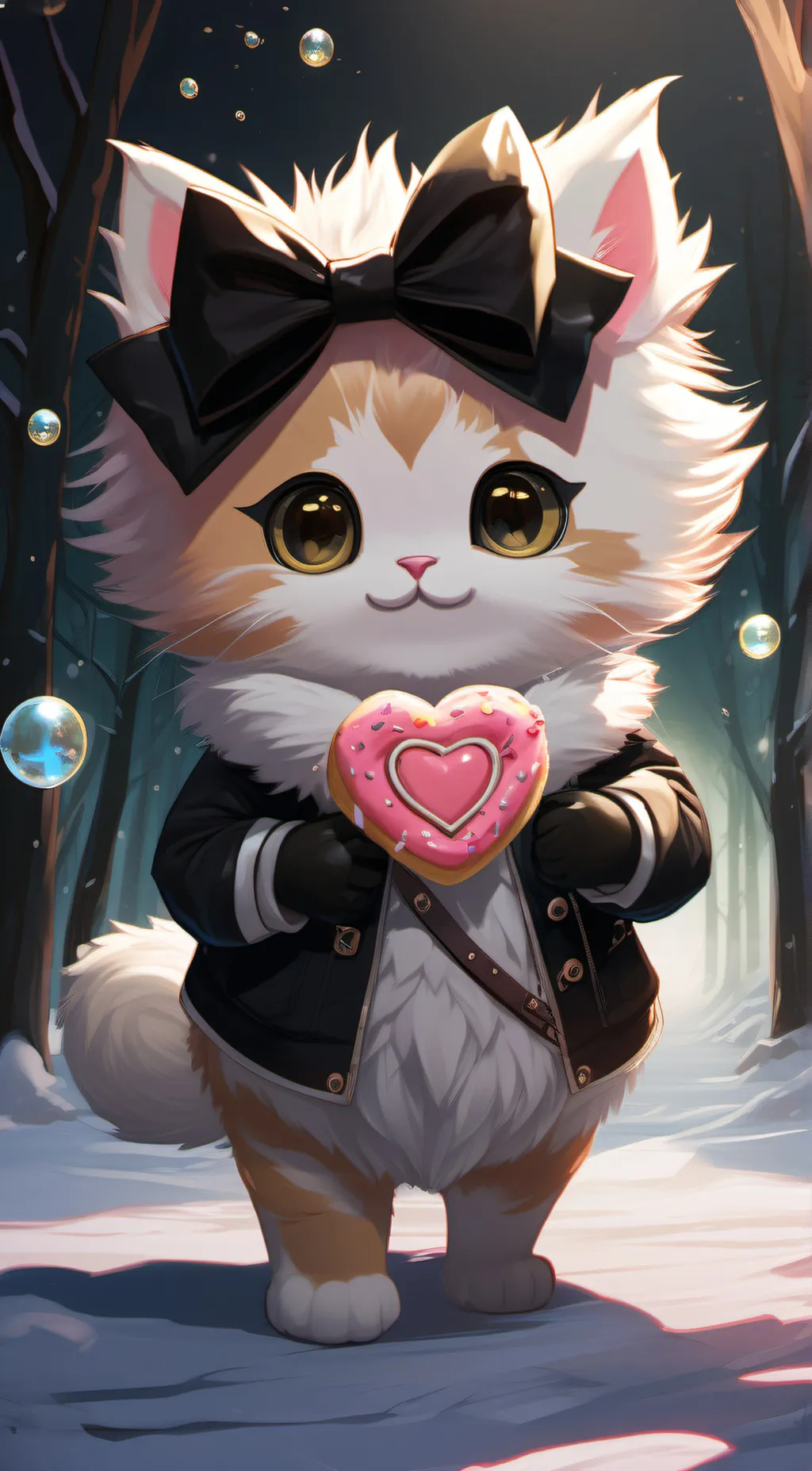 ai character: Kitty background