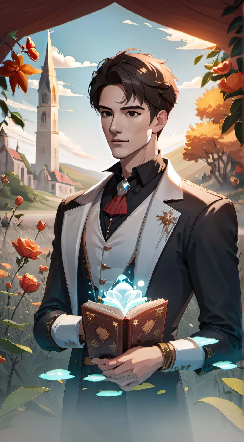ai character: Hamlet background
