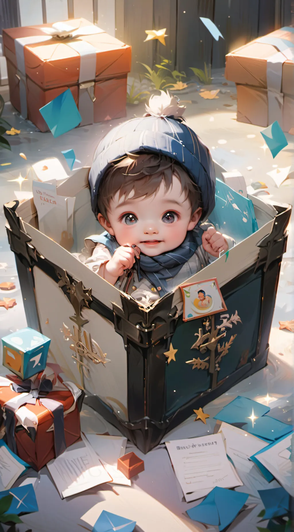 ai character: Harry background