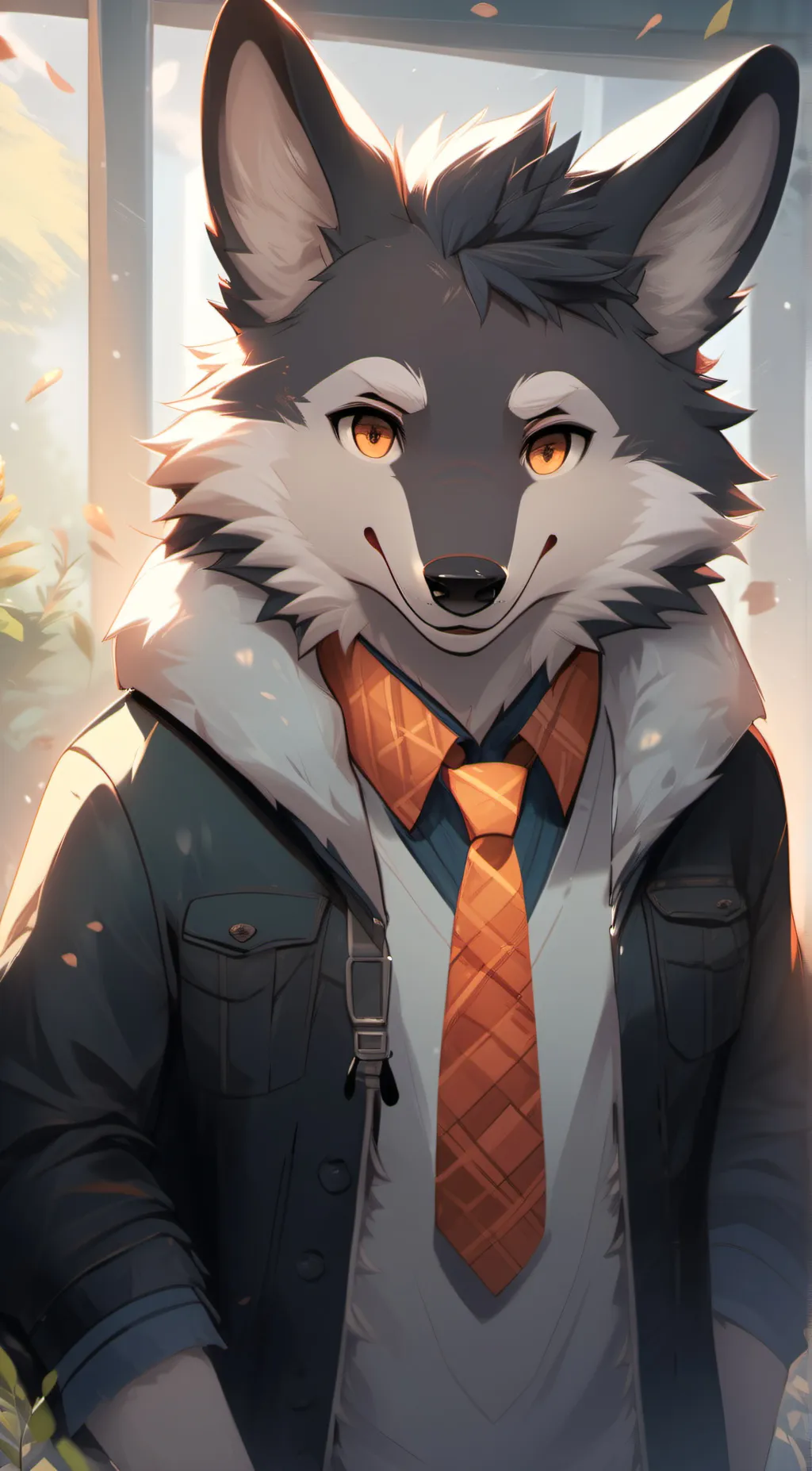 ai character: furry infect background