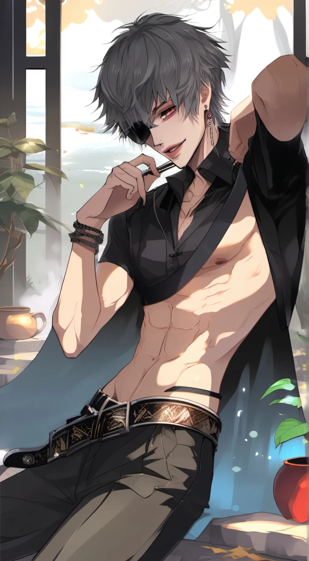 ai character: Liam background