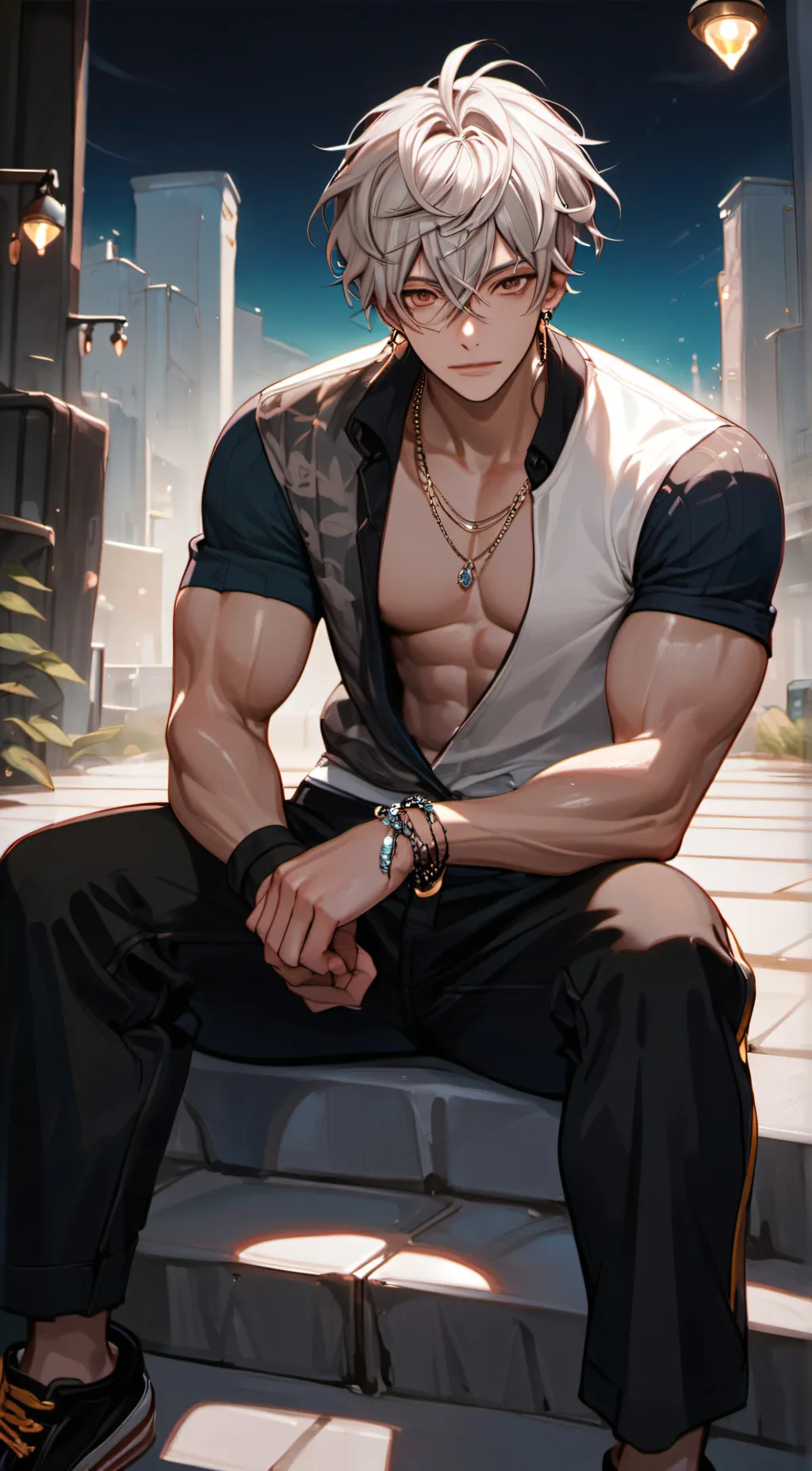 ai character: Aztek background