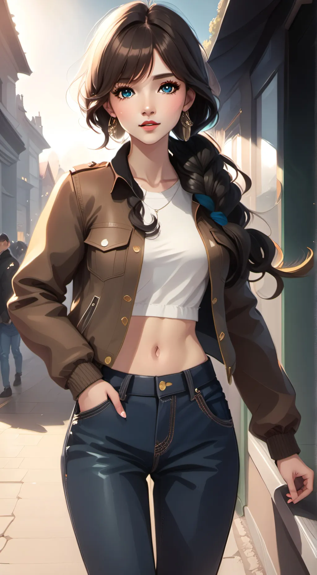 ai character: Sweet verruca background