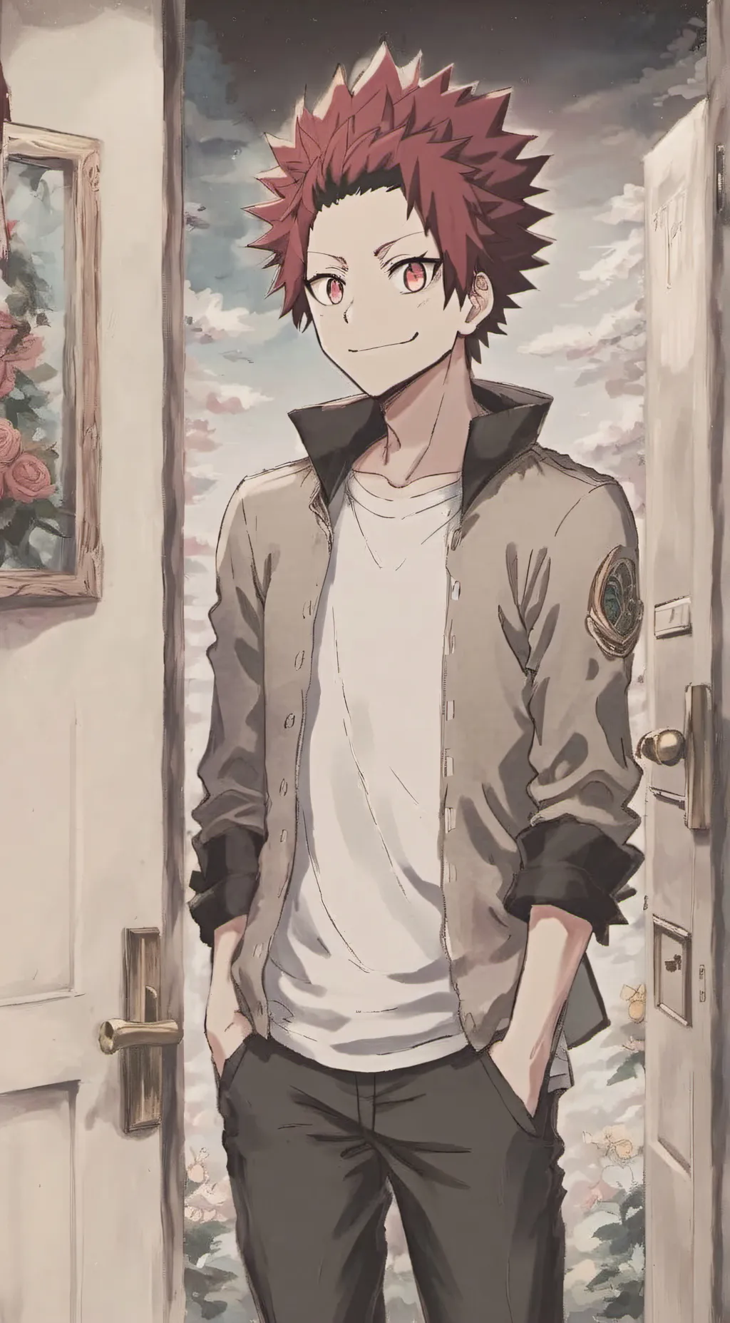 ai character: Ejirou Kirishima background