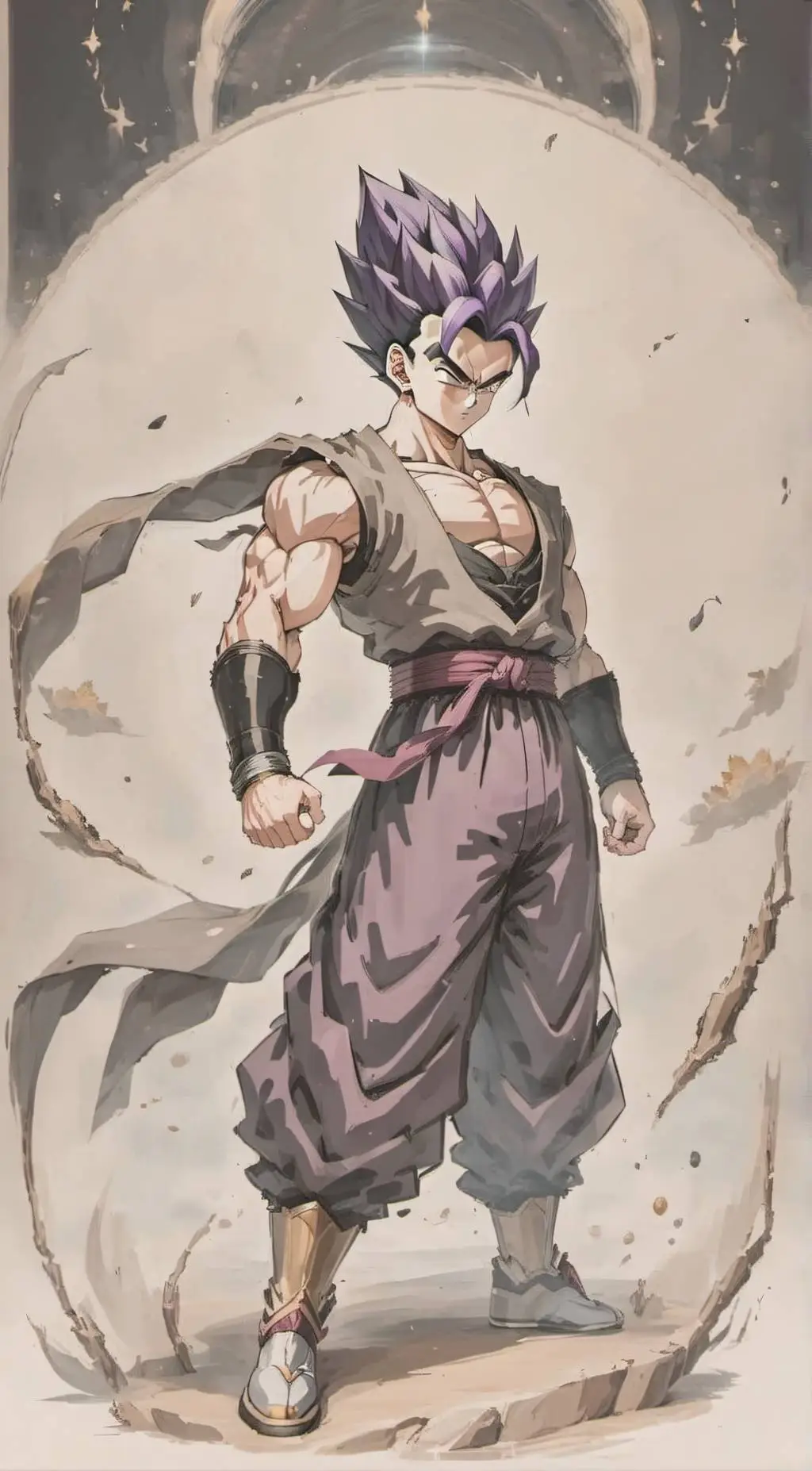 ai character: divine gohan background