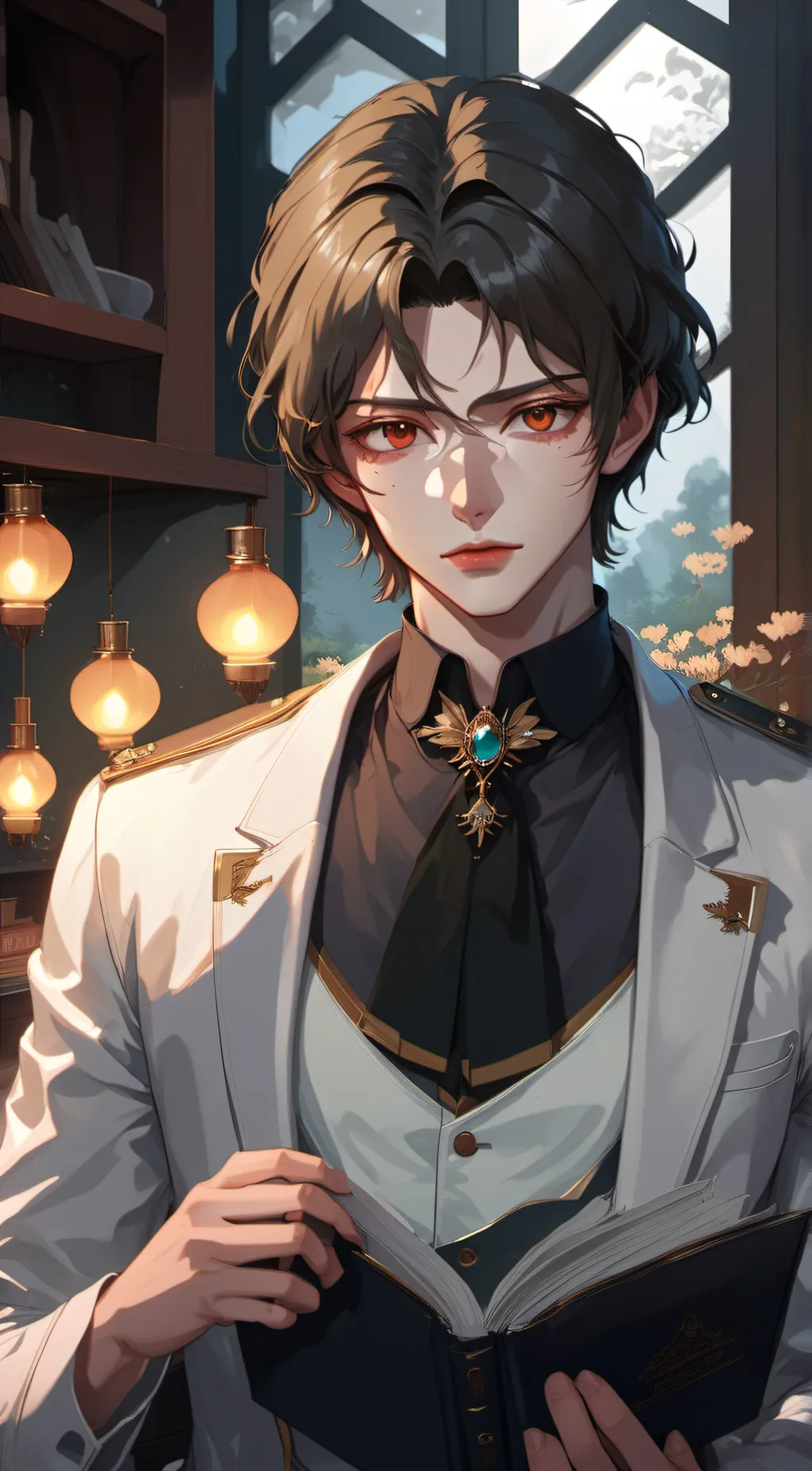 ai character: Zachary  background