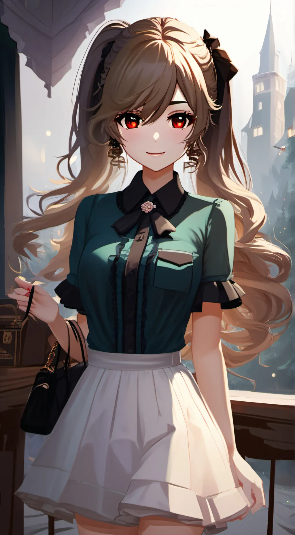 ai character: emily background