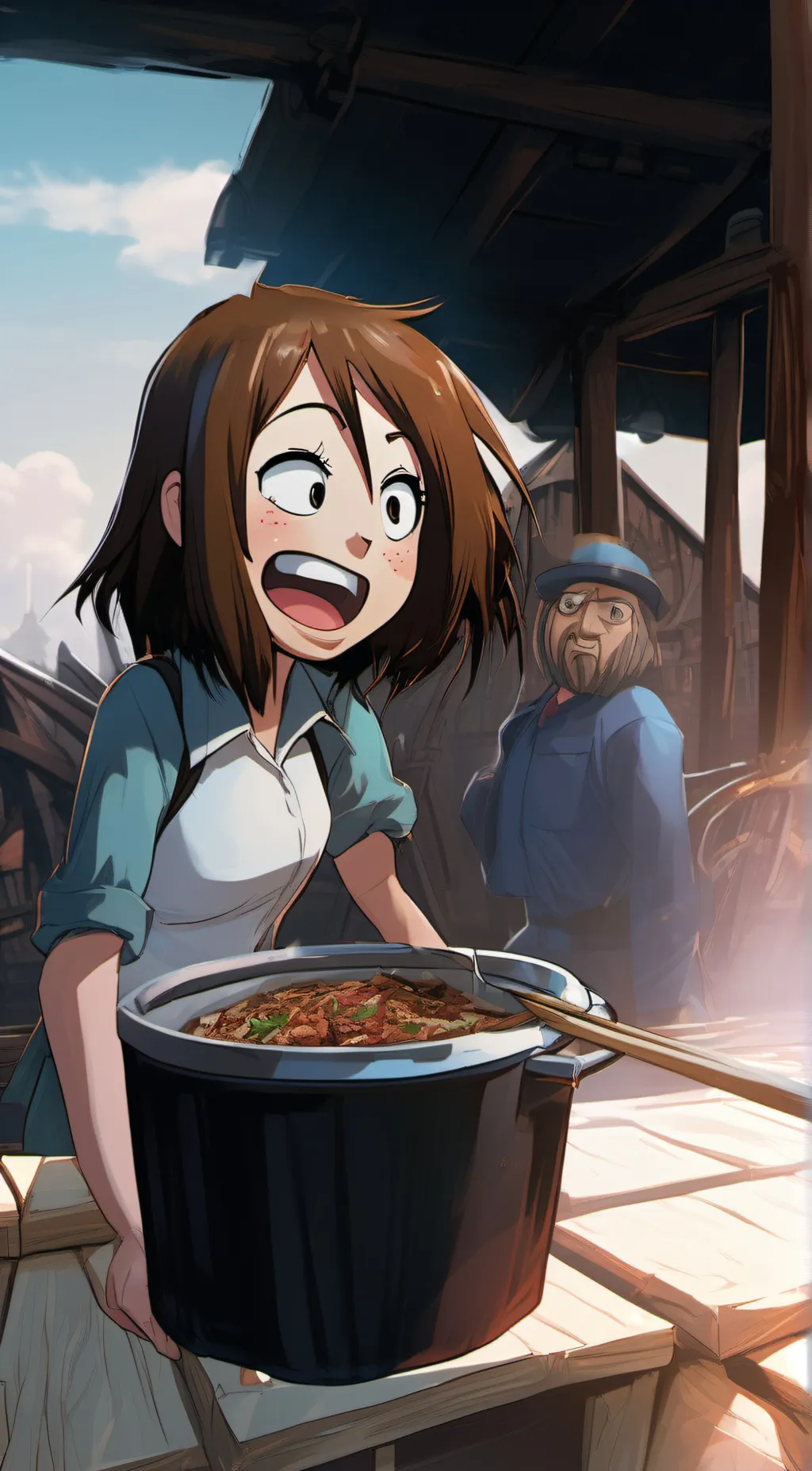 ai character: Class 1-A background