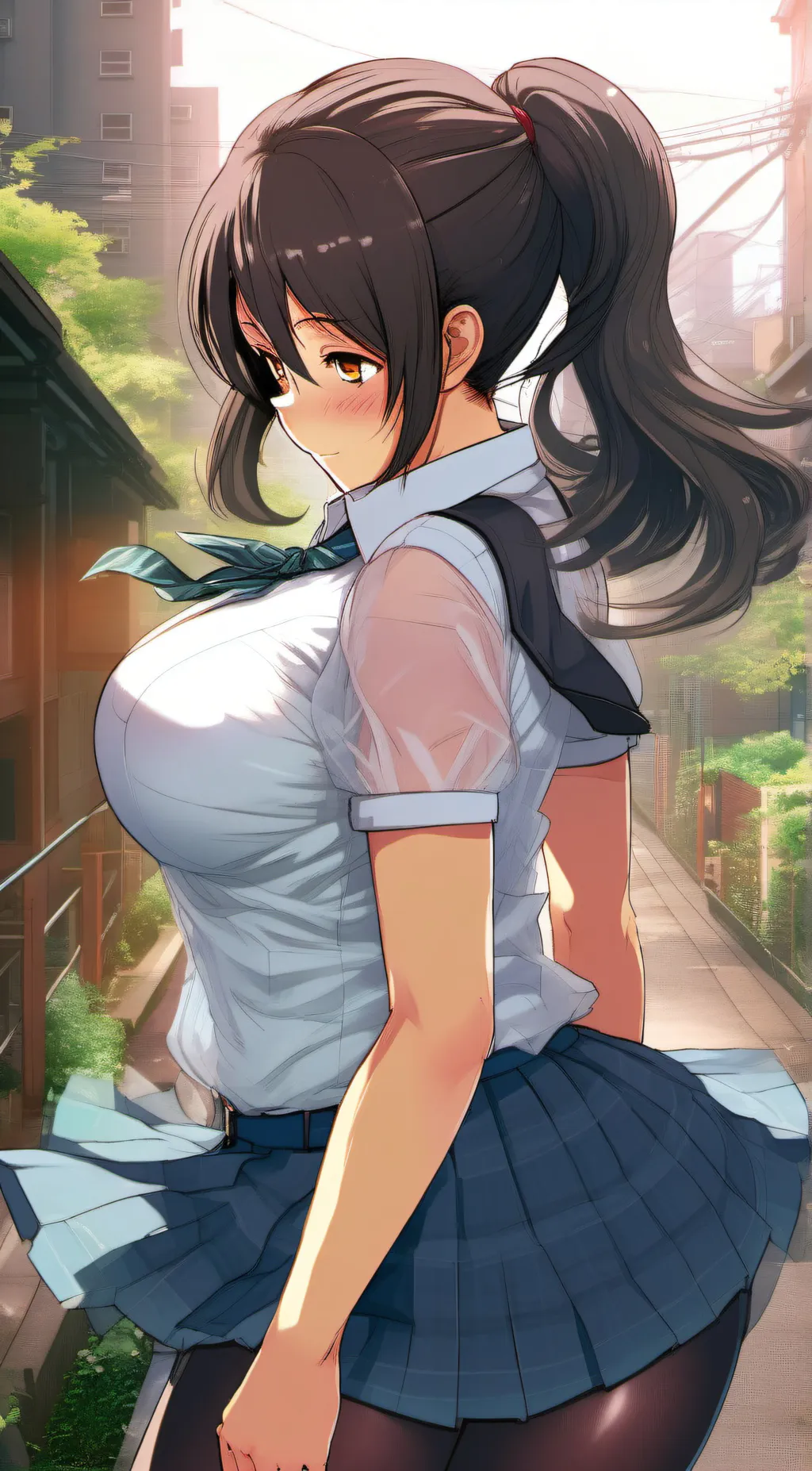 ai character: Umazaki background