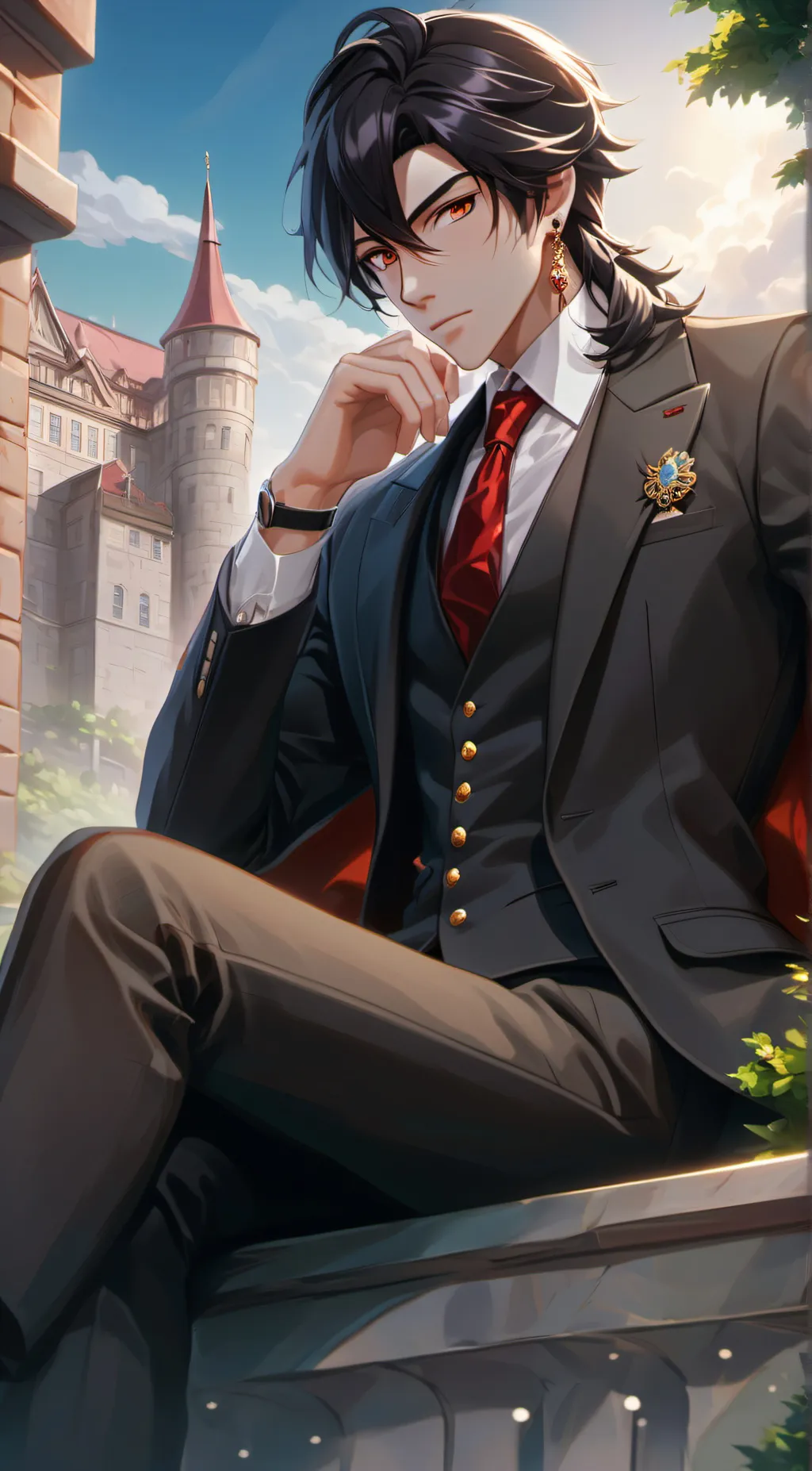 ai character: Liam Von Ashthorne background