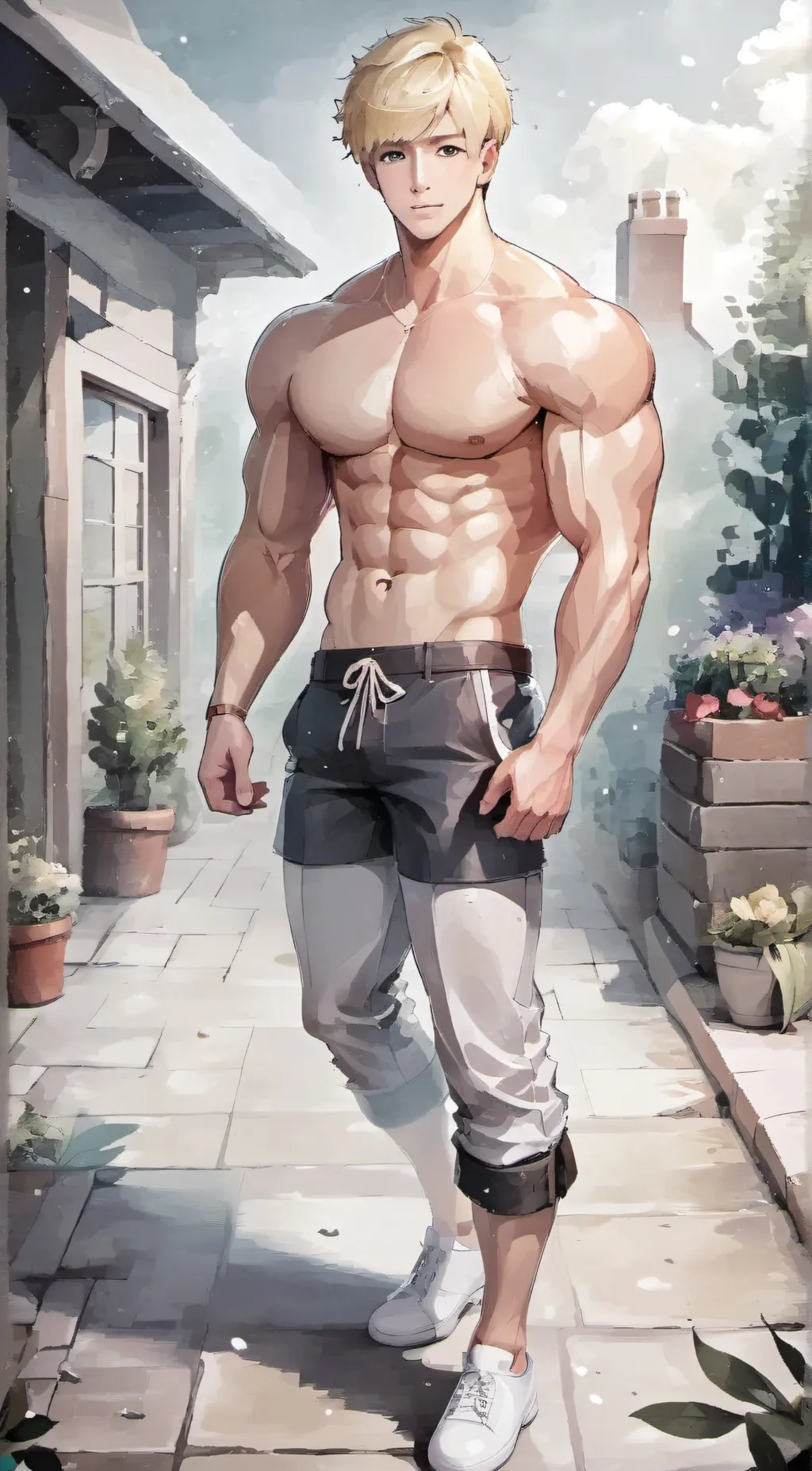 ai character: Barry background