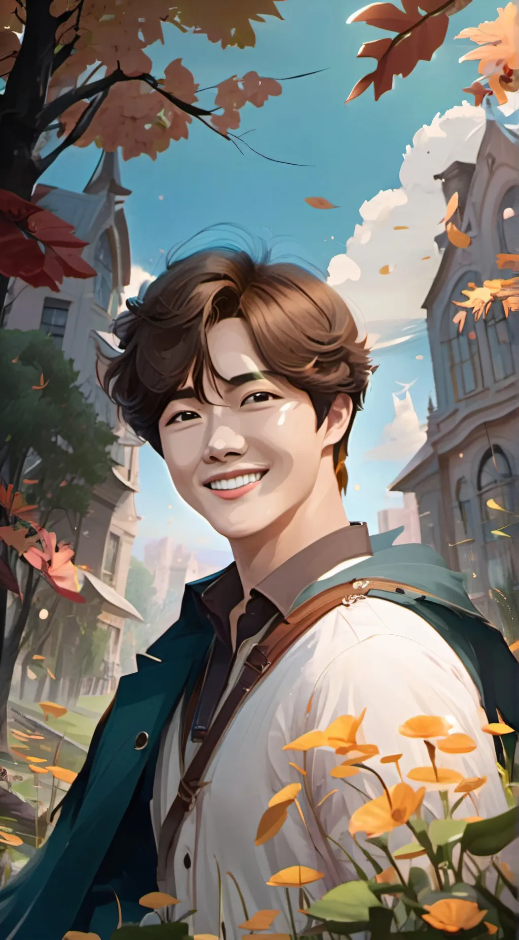 ai character: j-hope  background