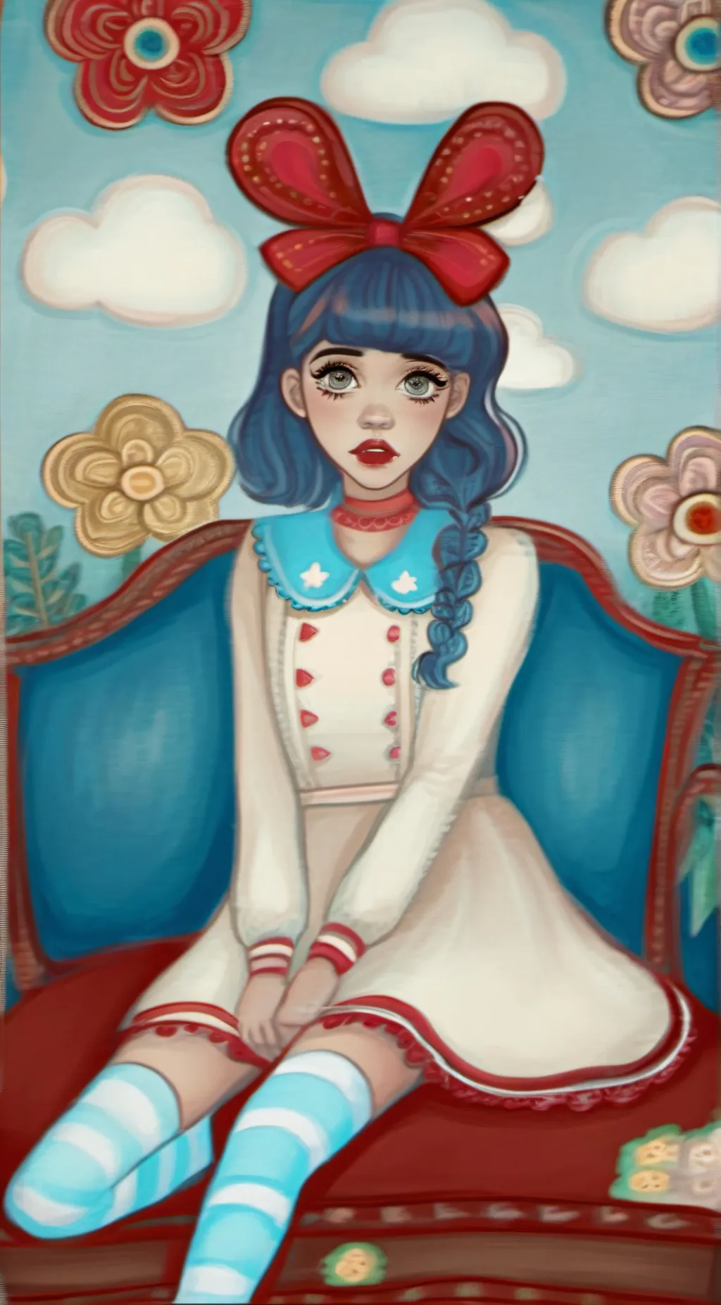 ai character: Crybaby background